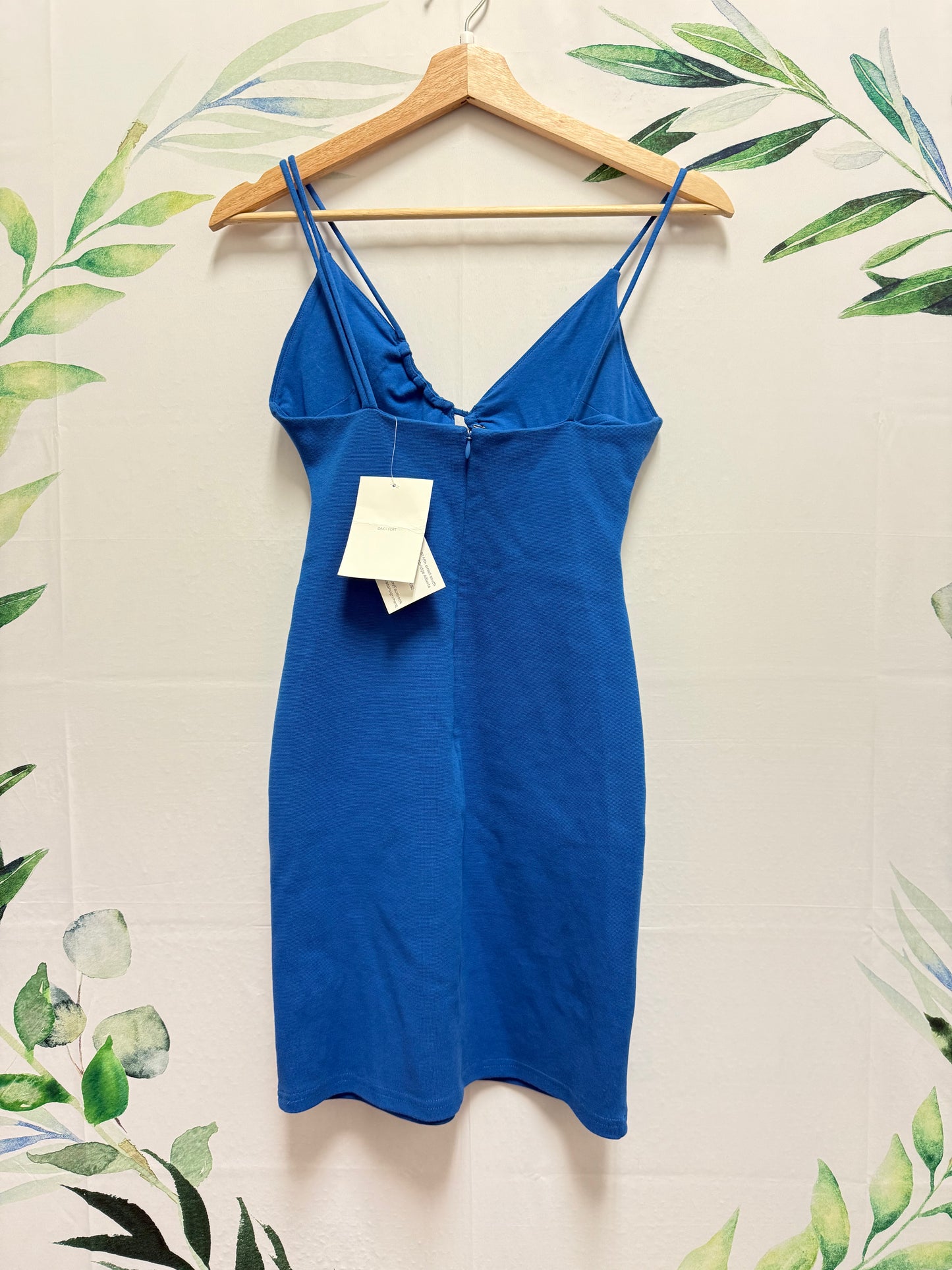Oak & Fort Front Cut Ponte Dress (XS)
