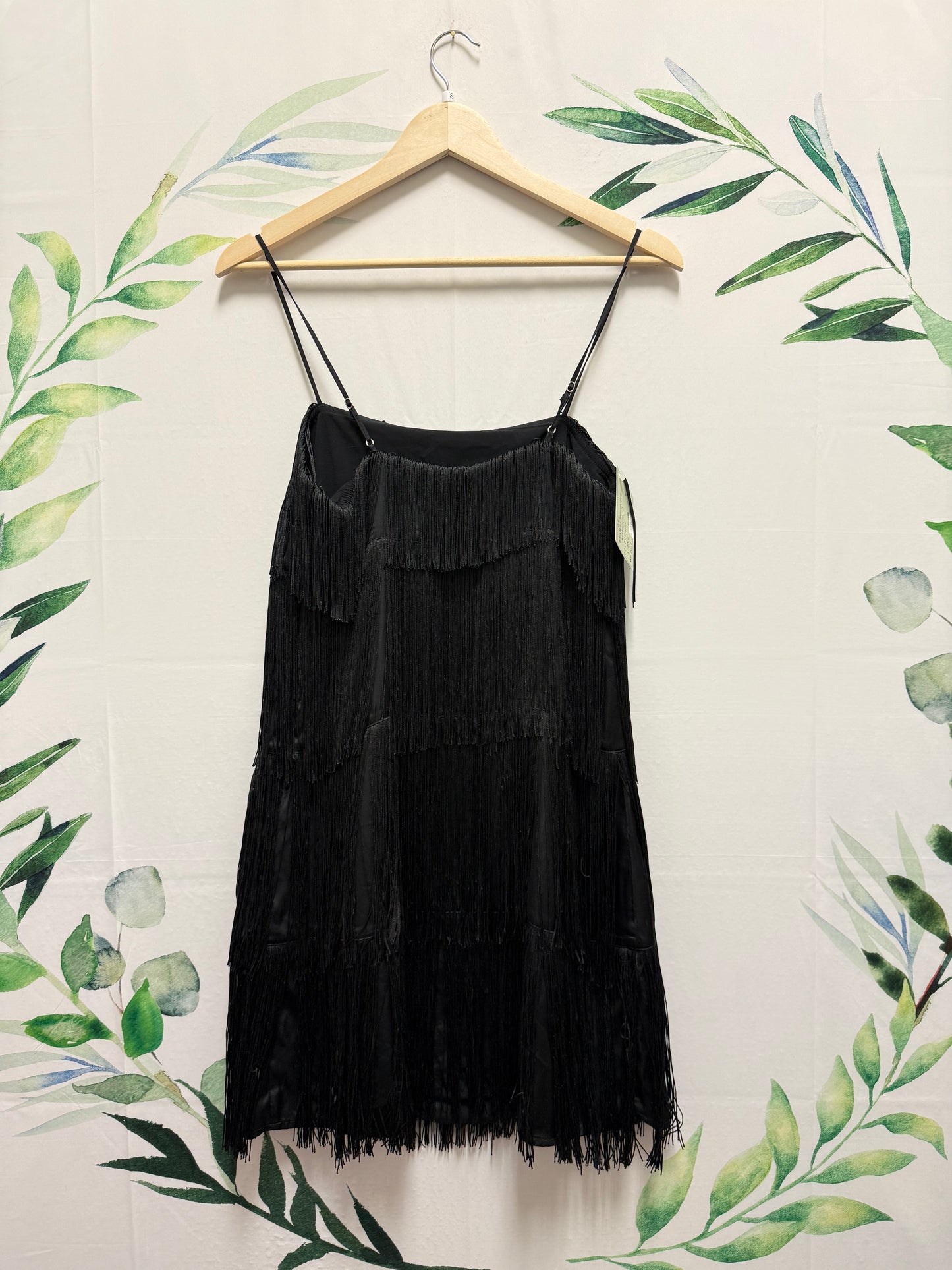 Abercrombie Fringe Mini Dress (S tall)