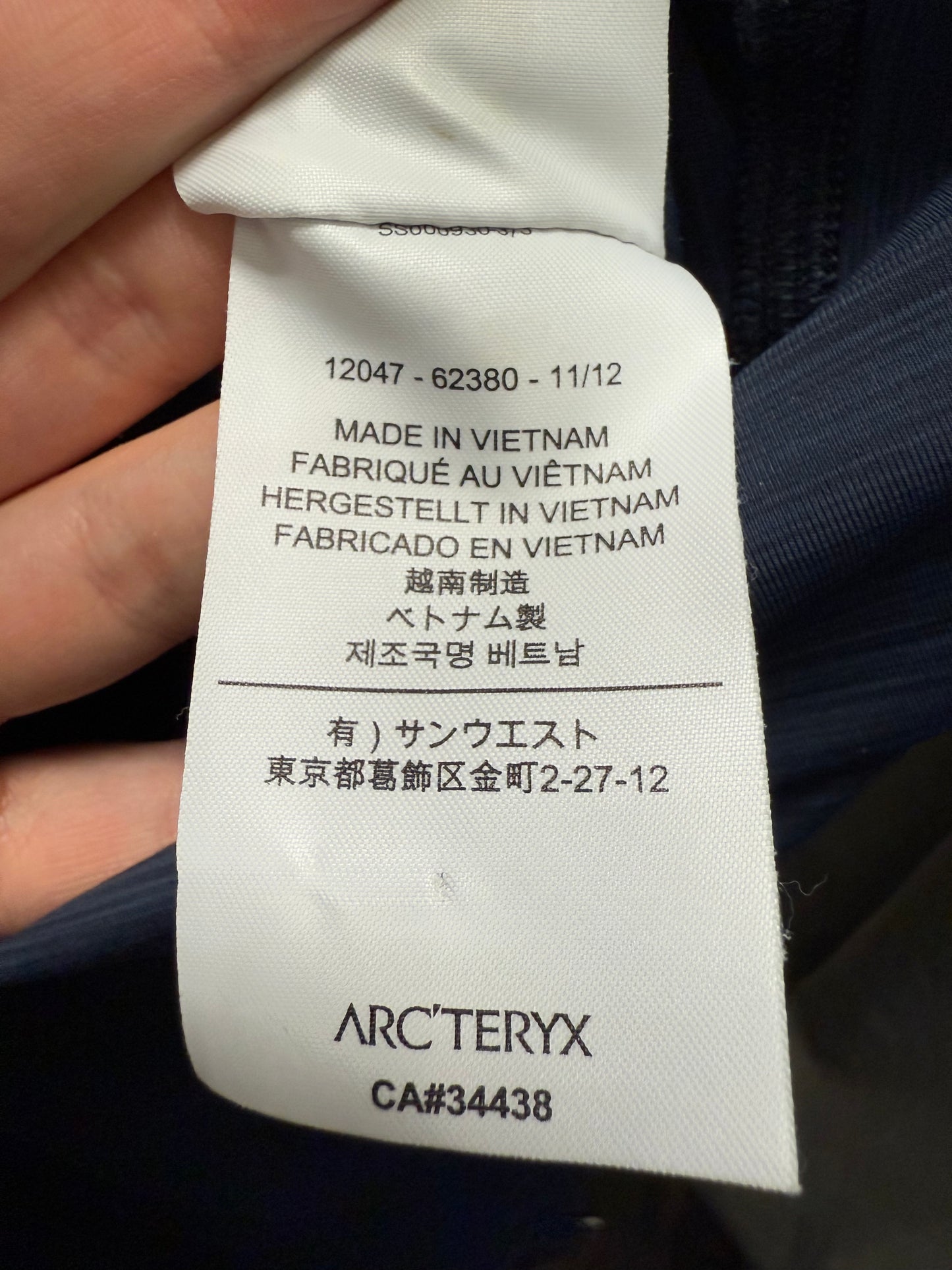 Arc’teryx Harem Crop Pant (XS)