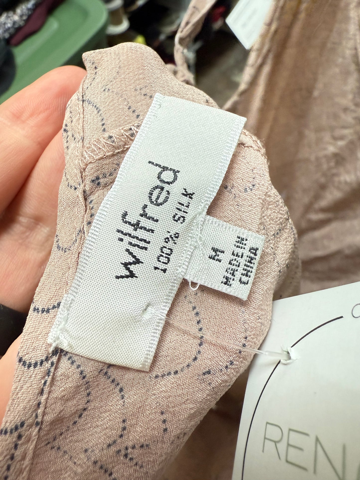 Aritzia Wilfred Everly Silk Cami Tank (M)