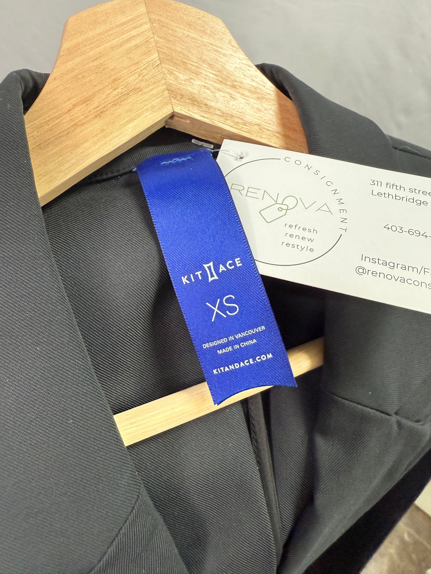 Kit & Ace Ride One Button Blazer (XS)