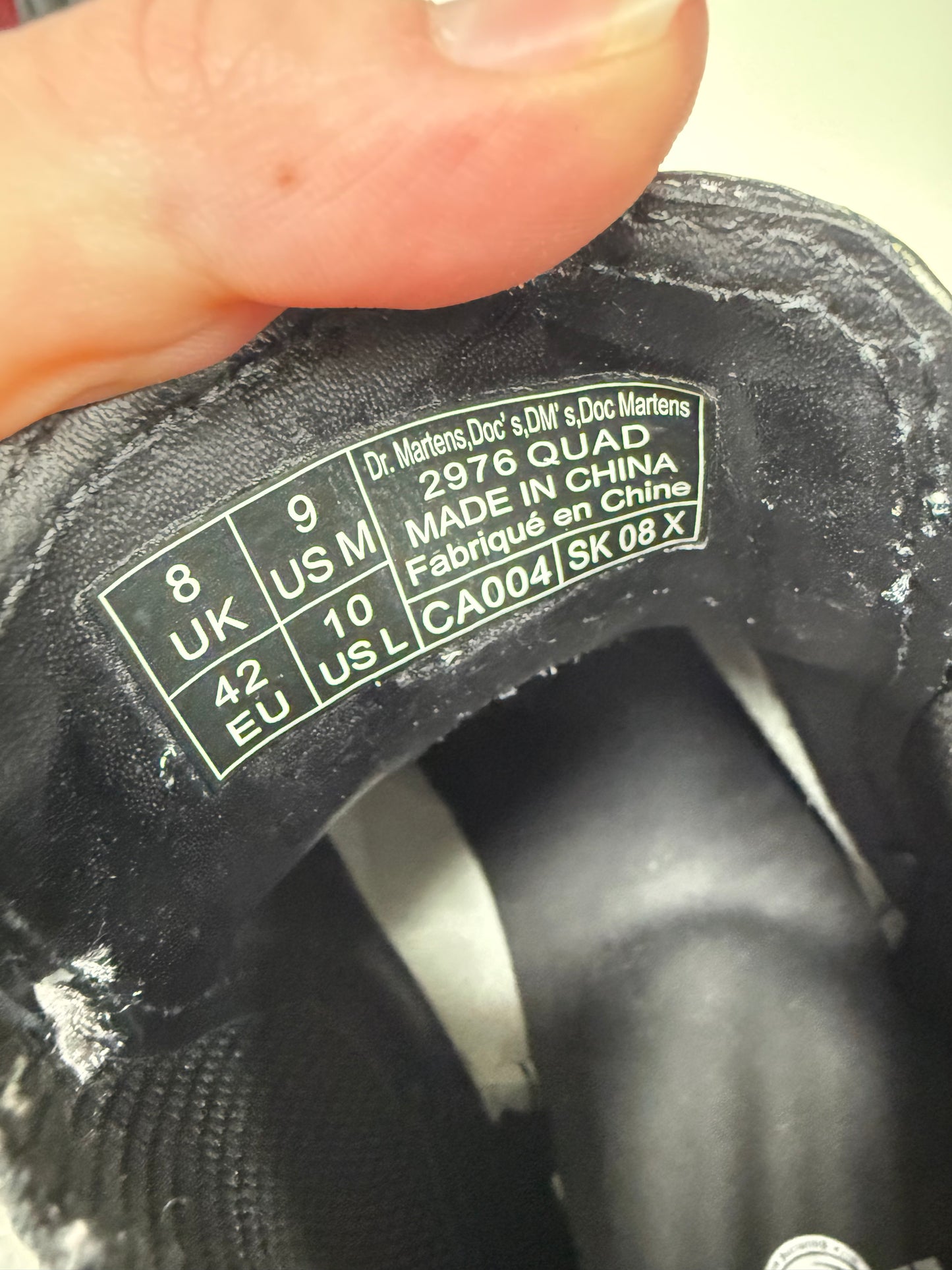 Doc Martens 2976 Quad Platform Chelsea Boots (Womens 10)