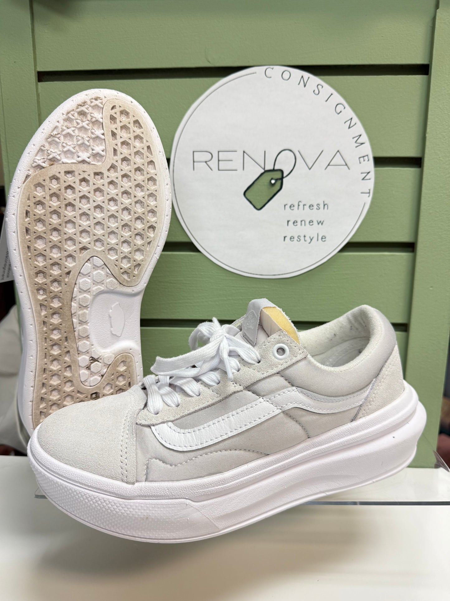 Vans Old Skool CC Platform Sneakers (Womens 8.5)