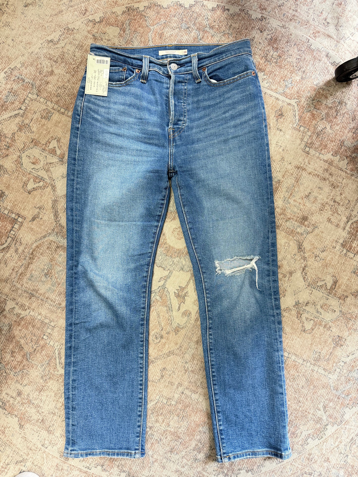 Levi’s Wedgie Straight HR Jeans (28x28)