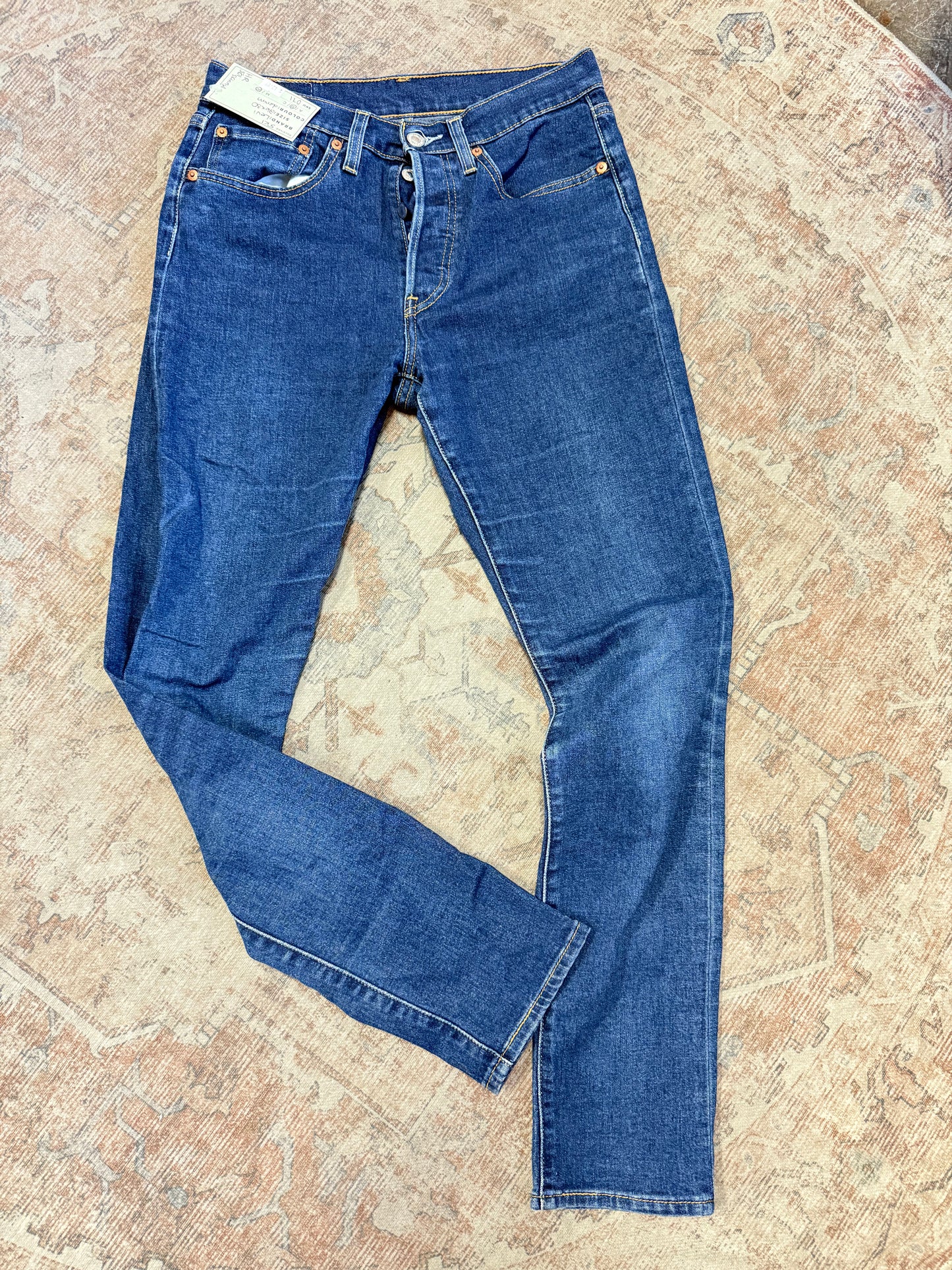 Levi 501 Skinny HR Jeans (26x30)