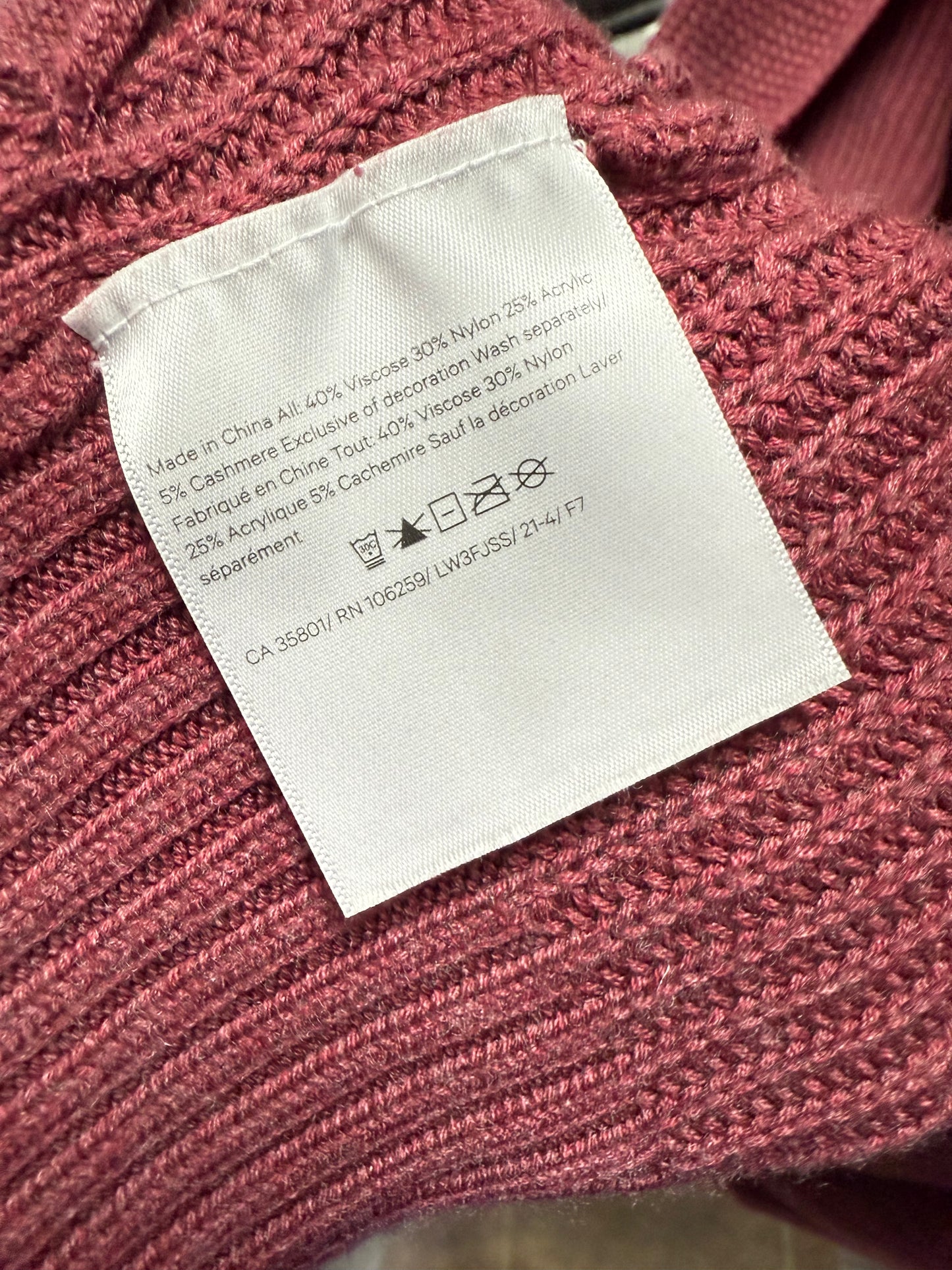 Lululemon Cashlu Sweater Wrap (M/L)