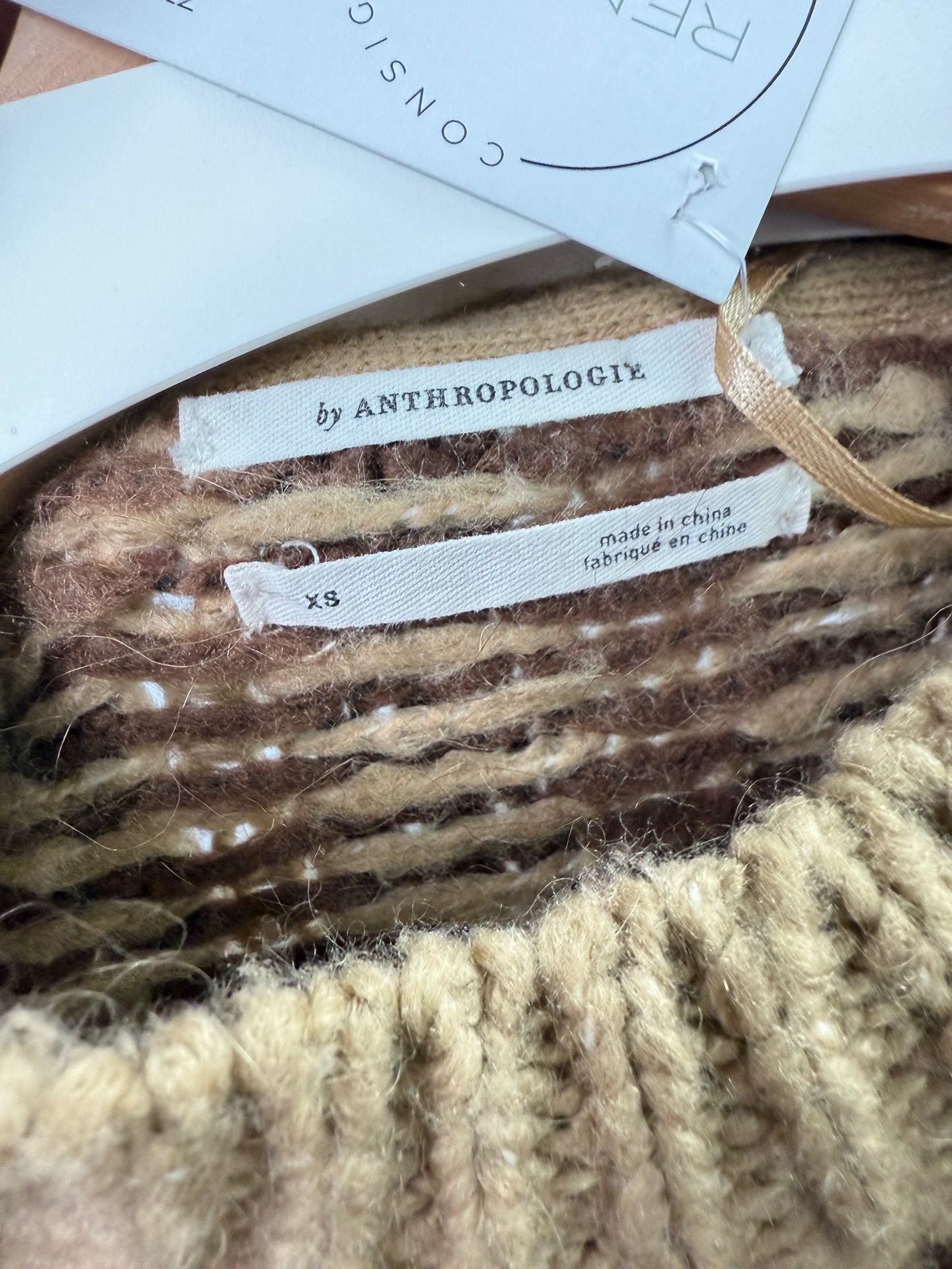 Anthropologie Geo Knit Pullover (XS)