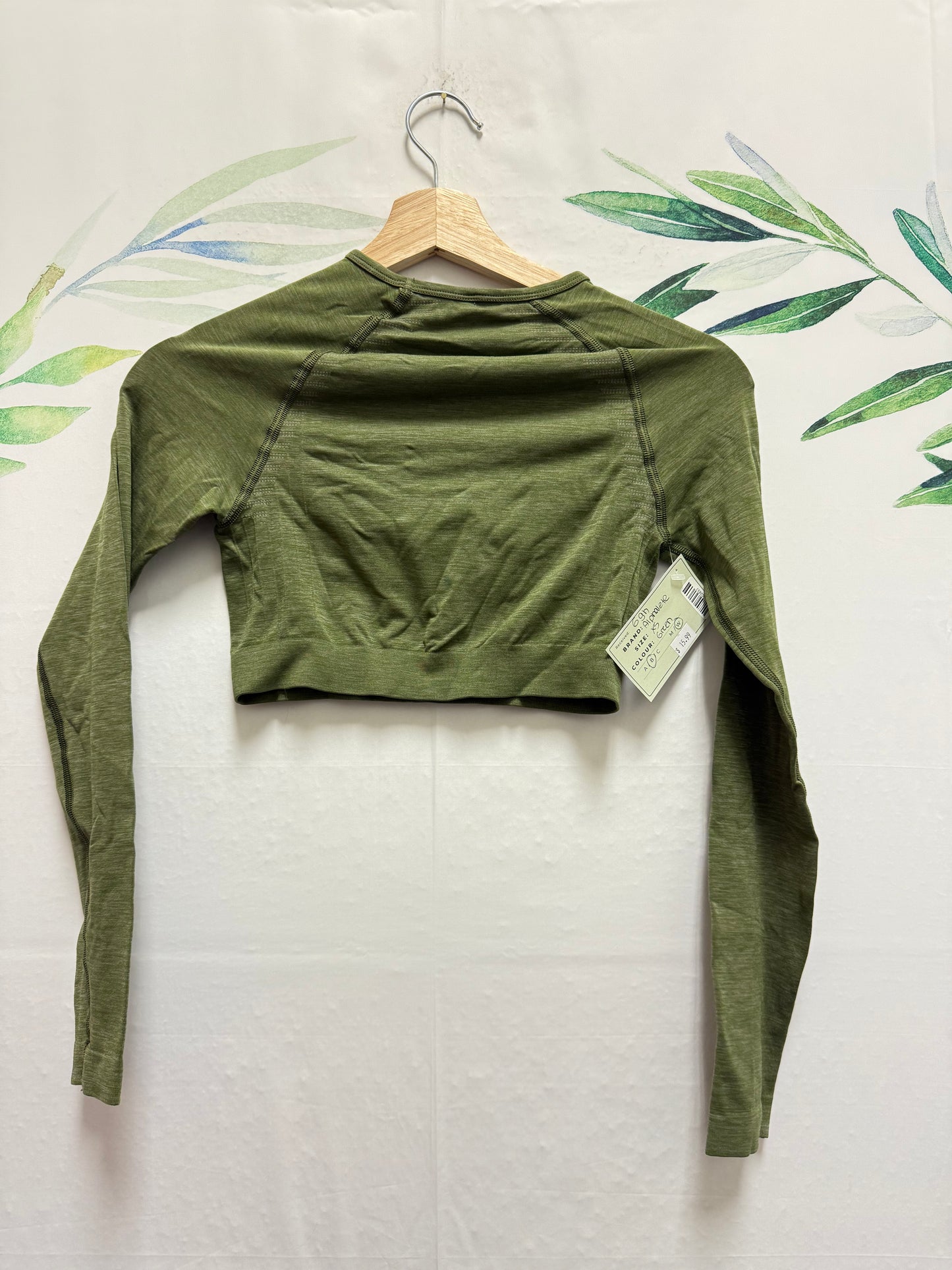 Alphalete Seamless Crop Longsleeve (XS)