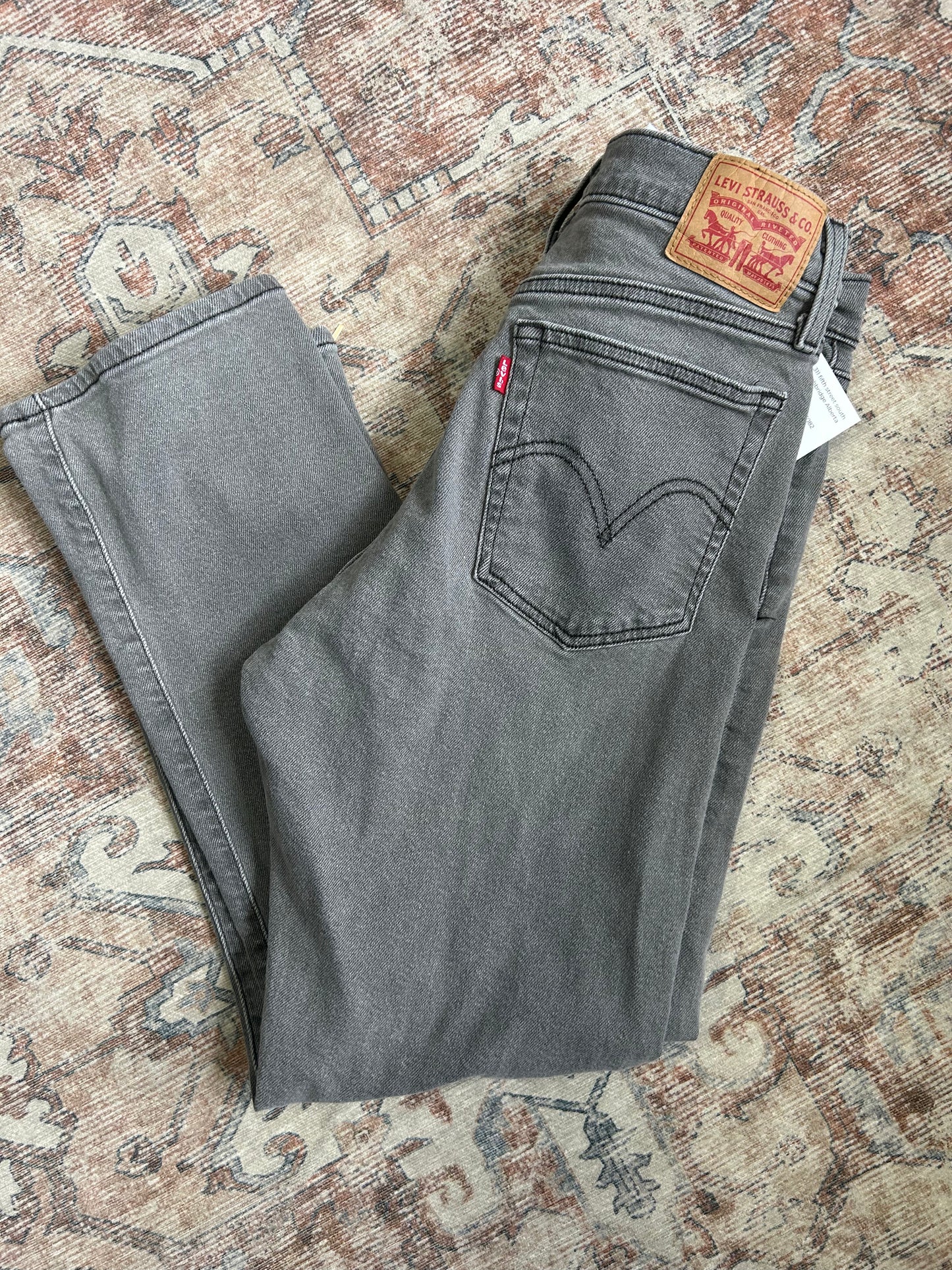 Levi Wedgie Straight HR Jeans (30x27)
