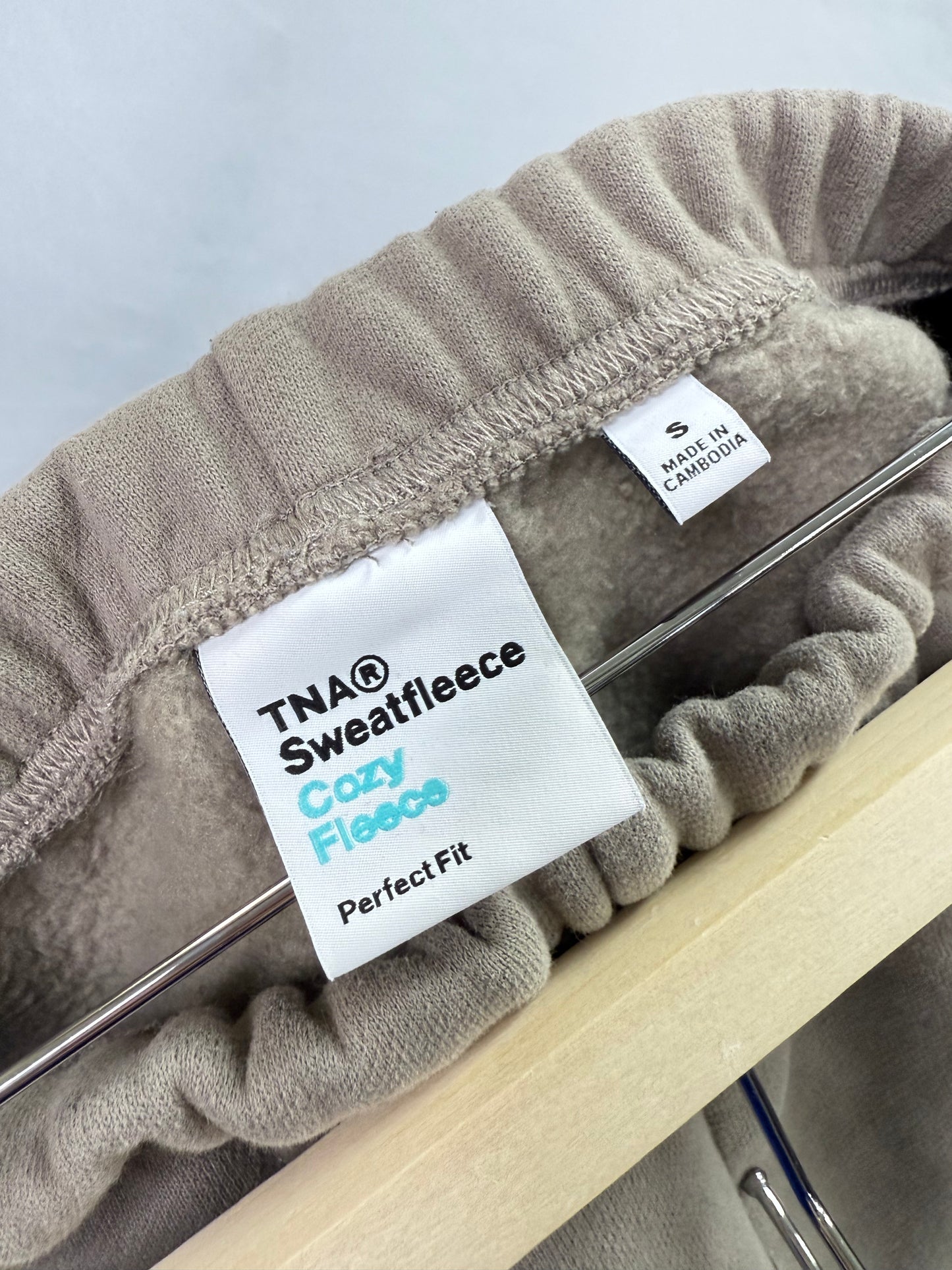 Aritzia TNA Sweatfleece Perfect Mini Short (S)