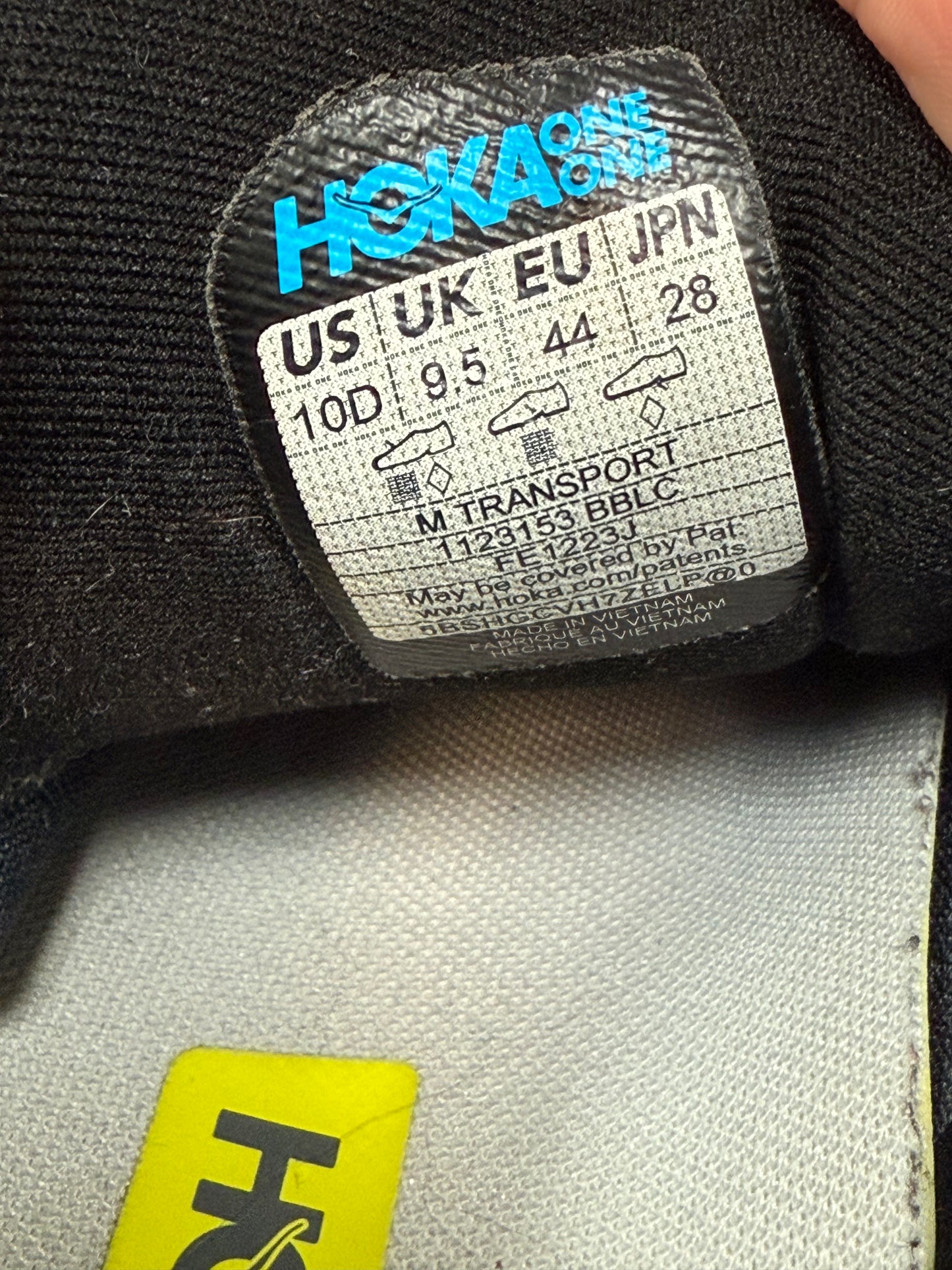 Hoka Transport Runners (Mens 10)