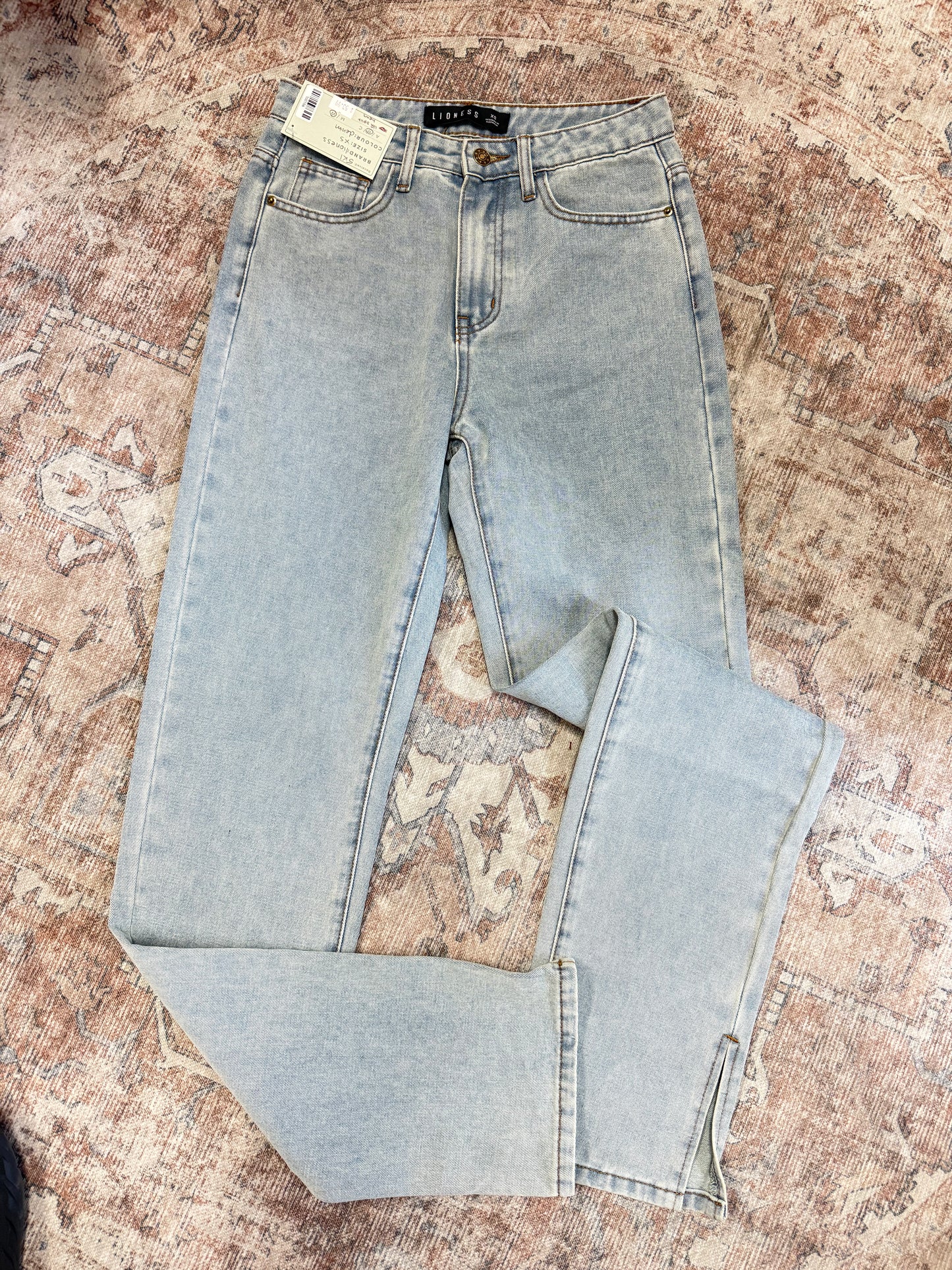Lioness Split Hem HR Jeans (XS)