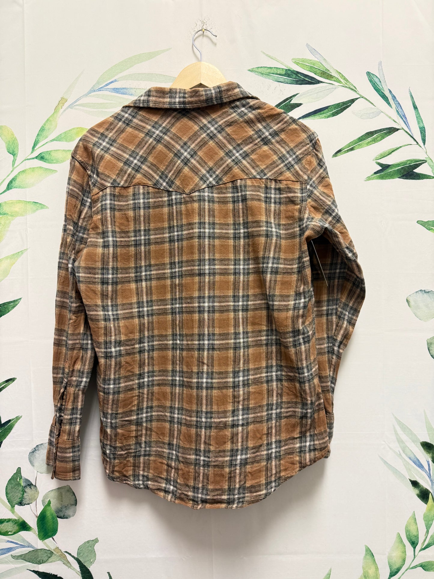 Wrangler Flannel Button Up (L)