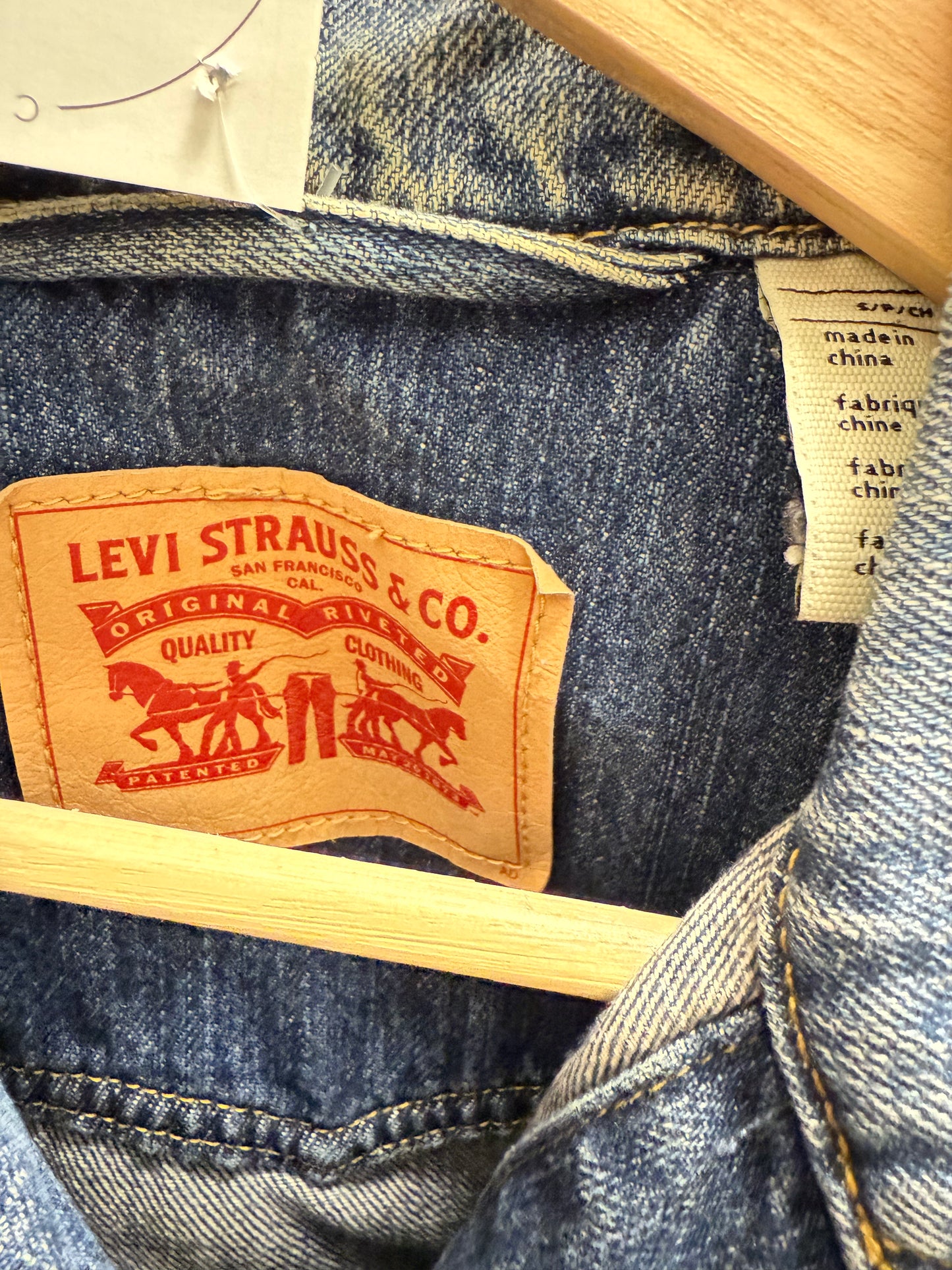 Levi Trucker Vest (S)
