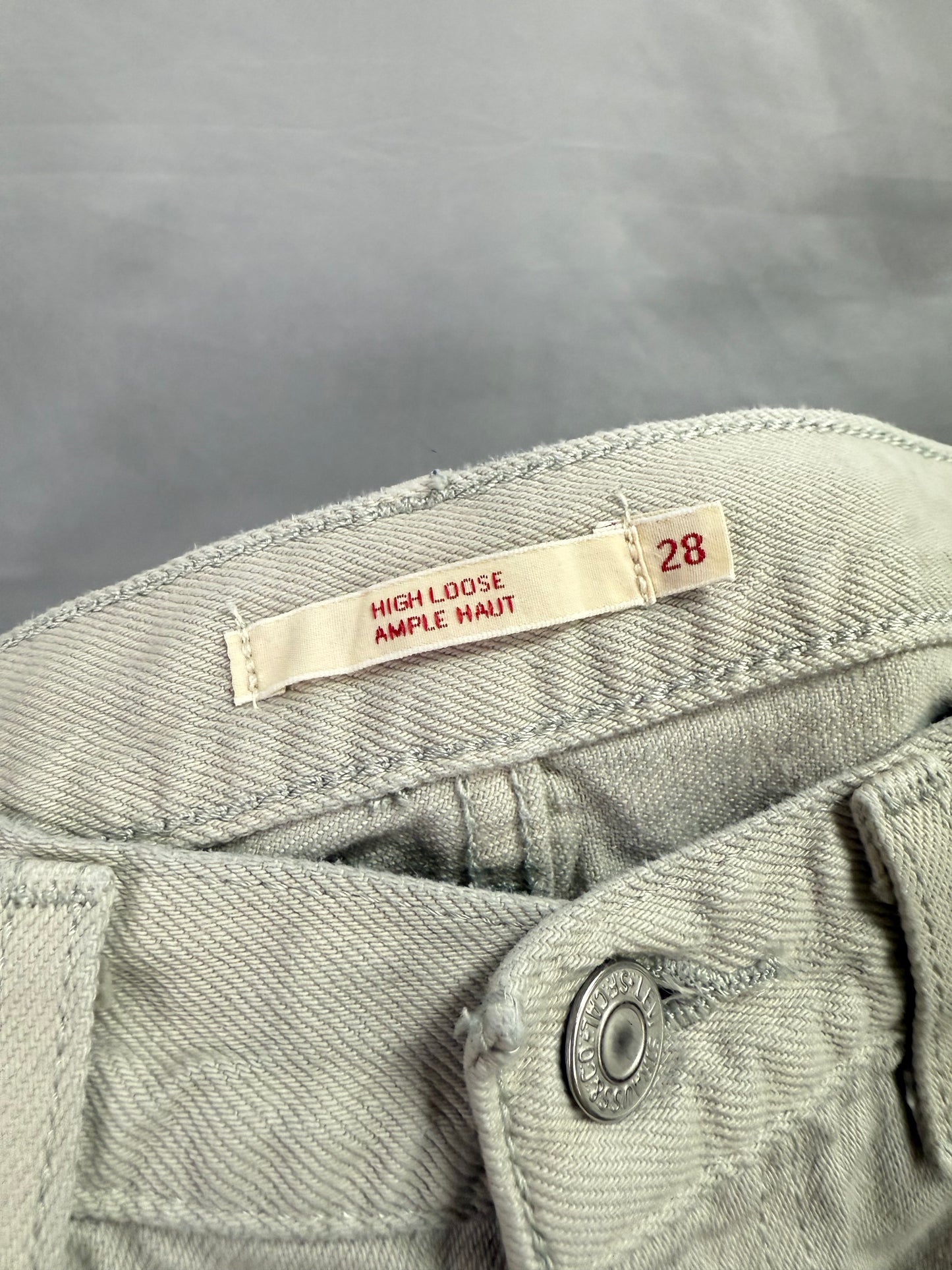 Levi’s High Loose Jeans (28x28)