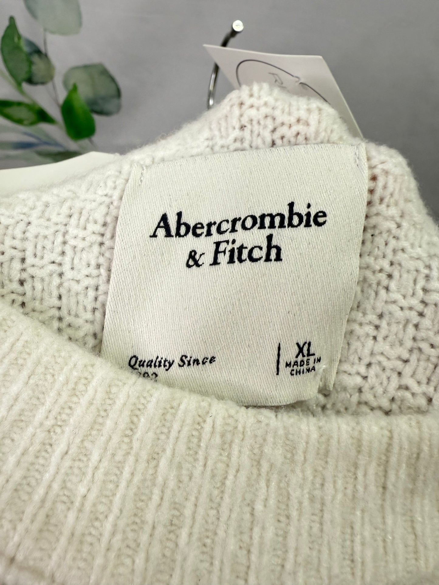 Abercrombie Cable Knit Sweater (XL)