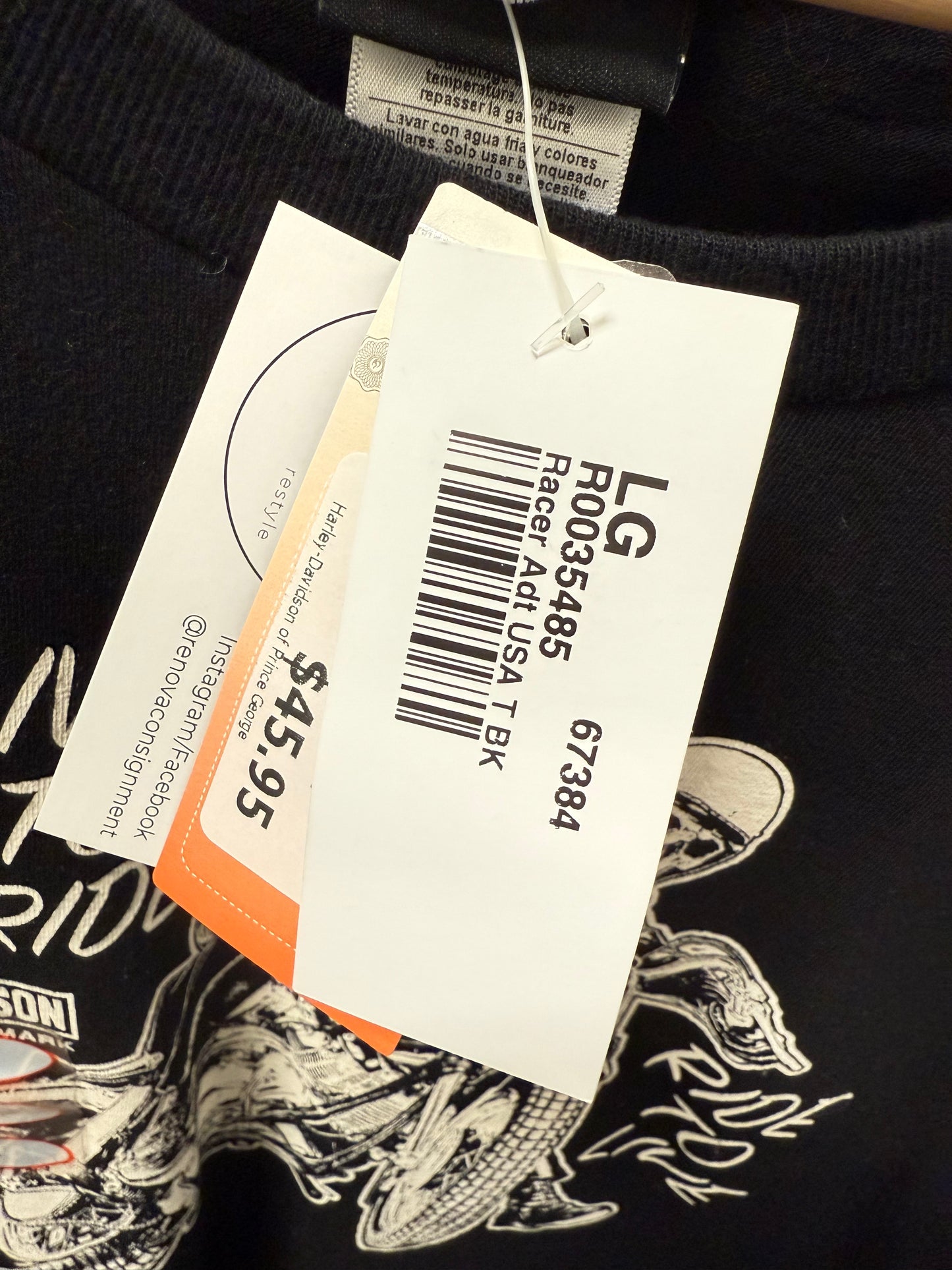 Harley Davidson Prince George BC Tee (L)