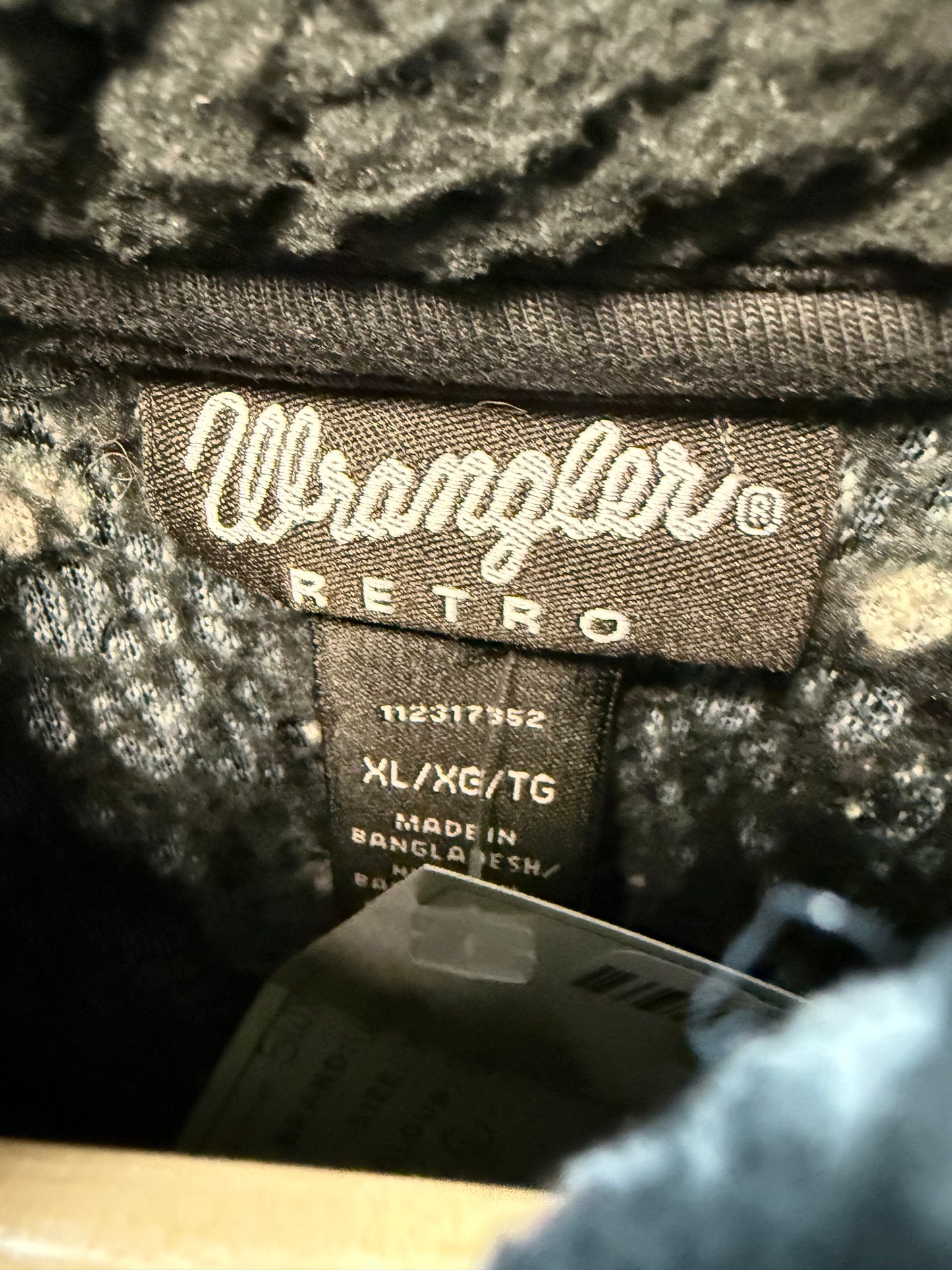 Wrangler Sherpa Half Zip (XL)