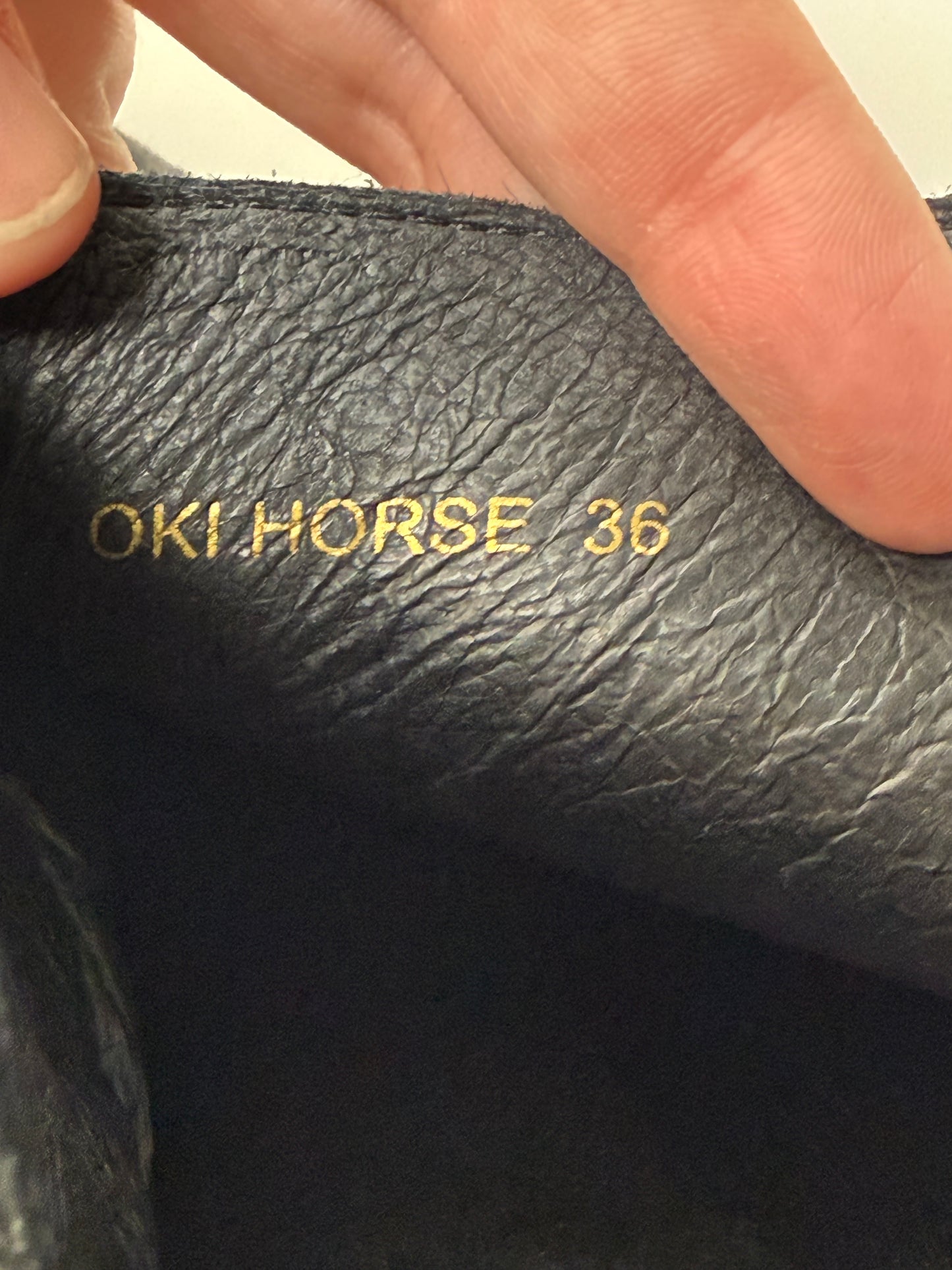 CLEARANCE Shoe The Bear Oki Horse Pointed Booties (Womens 5/36)