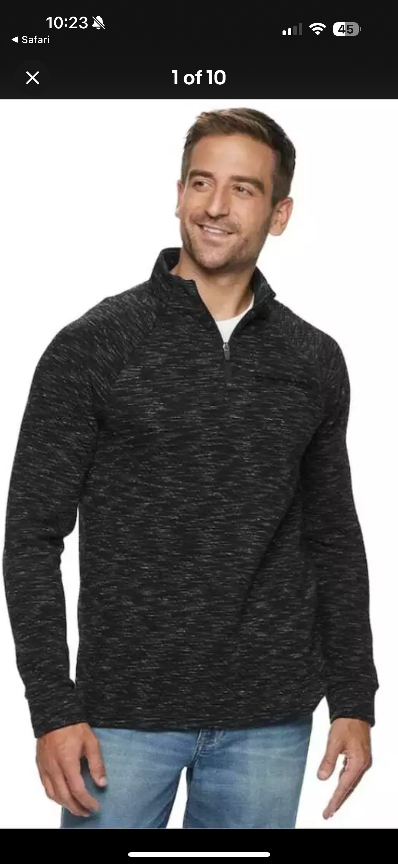 Marc Anthony Half Zip (M)