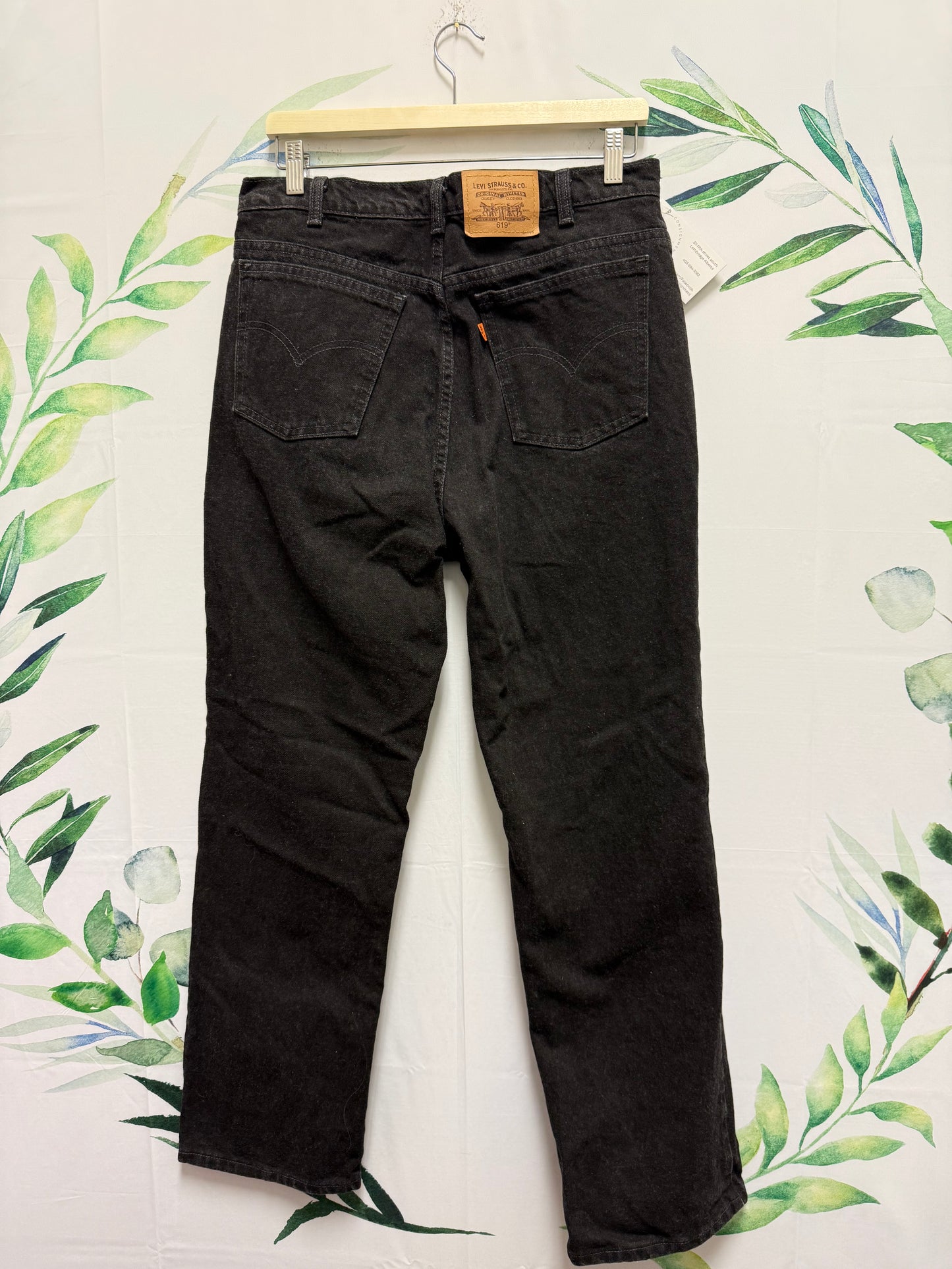 Levi 619 Orange Tab ‘80s Vintage Jeans (34x30)