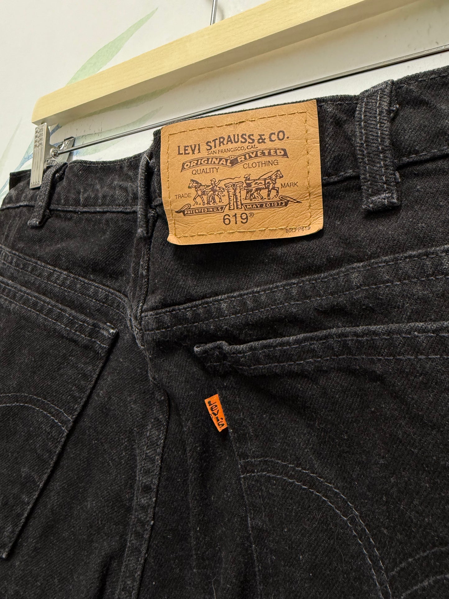 Levi 619 Orange Tab ‘80s Vintage Jeans (34x30)