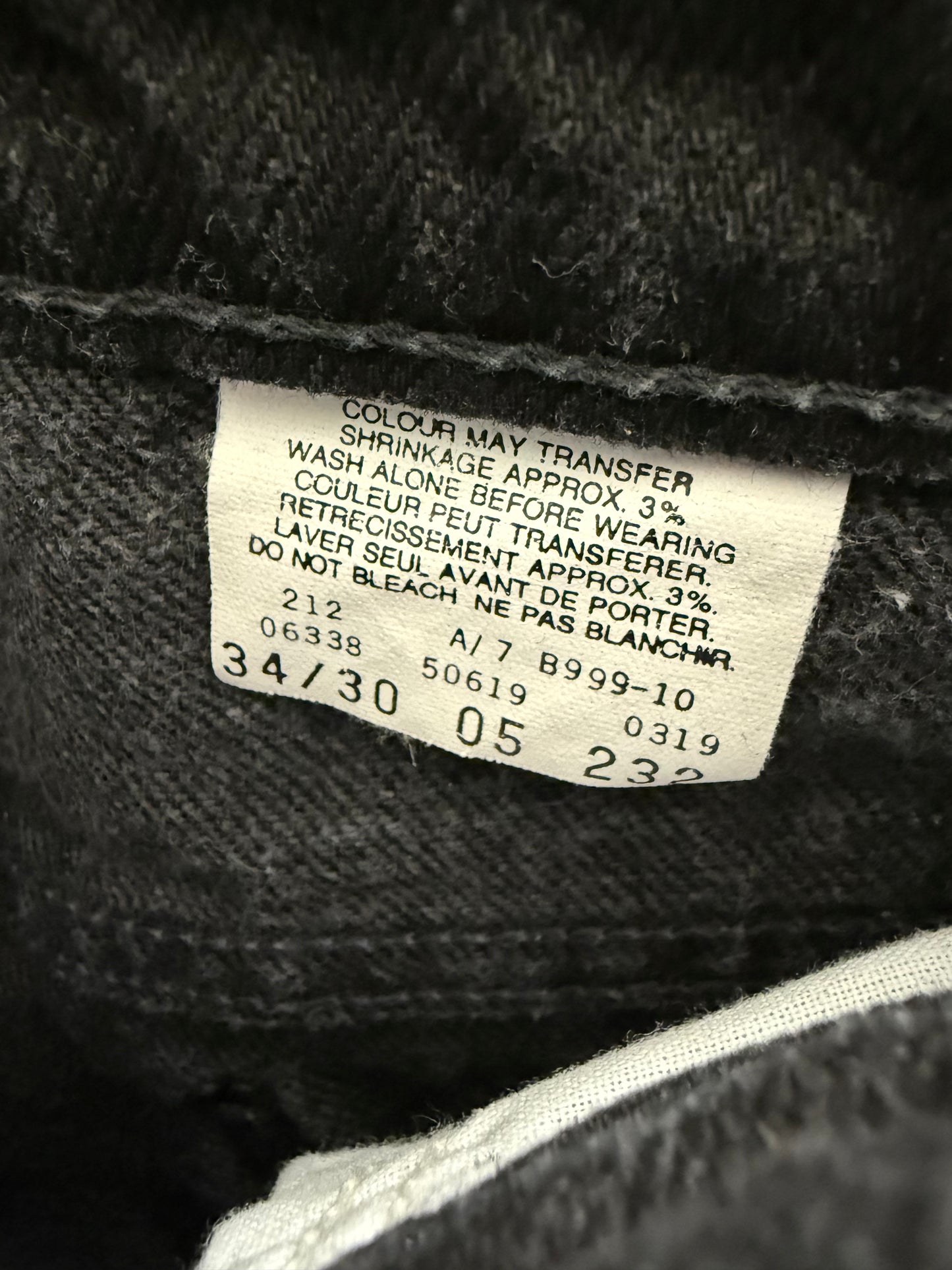 Levi 619 Orange Tab ‘80s Vintage Jeans (34x30)