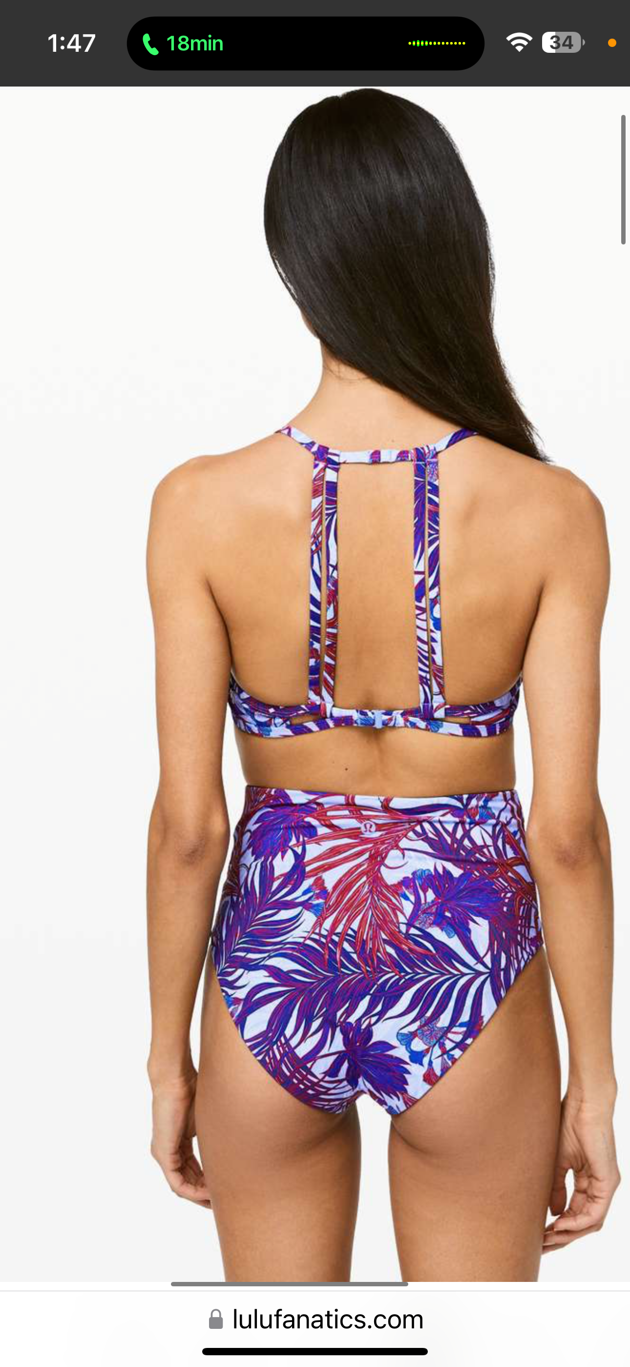 CLEARANCE Lululemon See the Sea Swim Top (6)