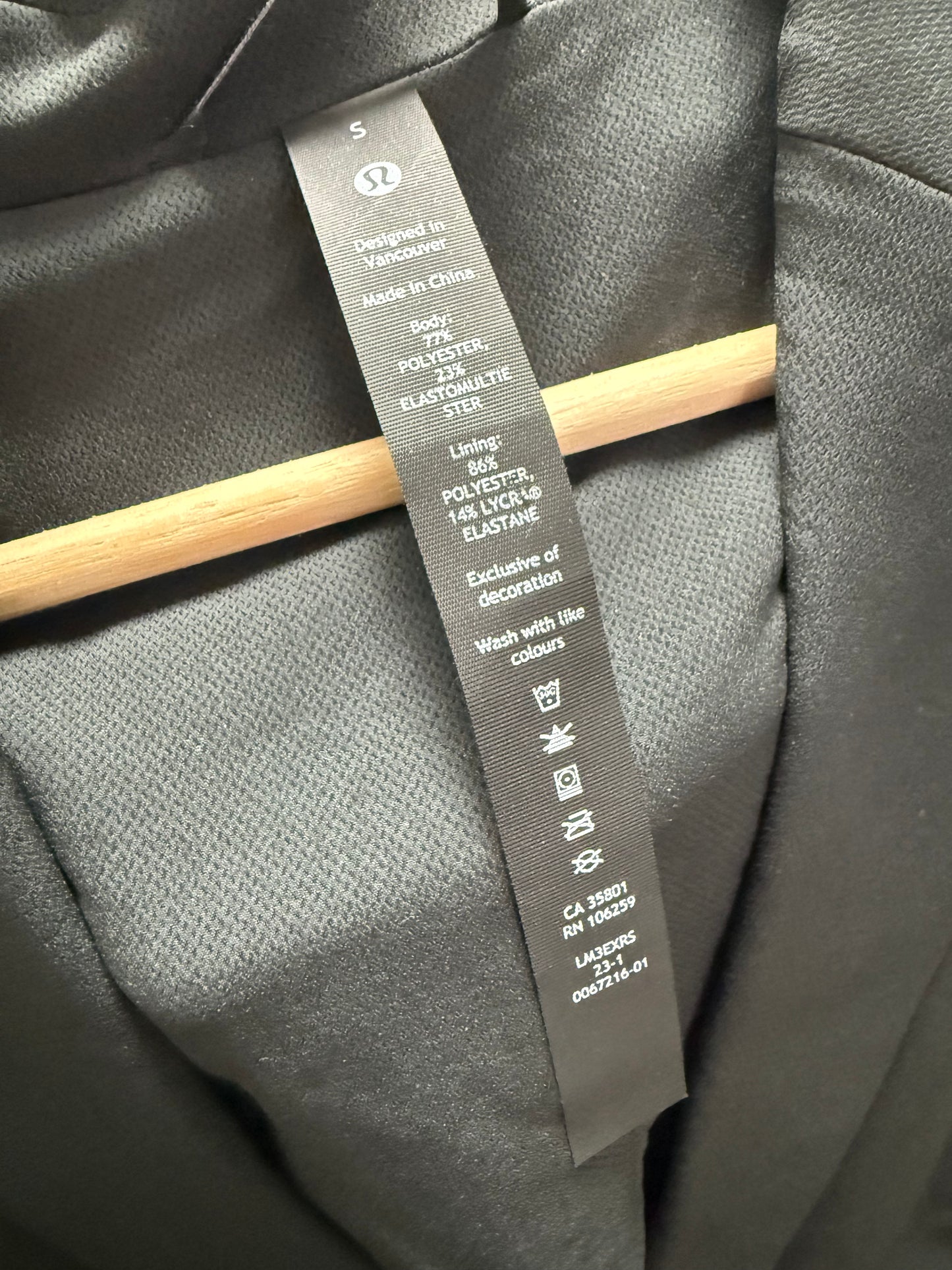 Lululemon New Venture Button Front Blazer (S)