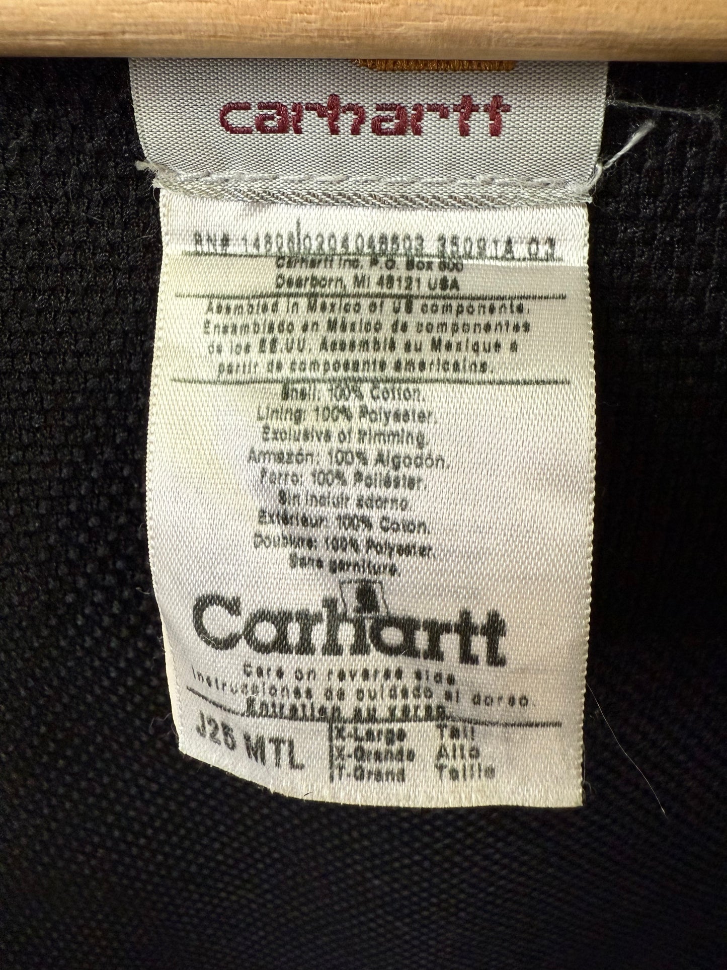 Carhartt J25 0204 Active Jacket (XL Tall)