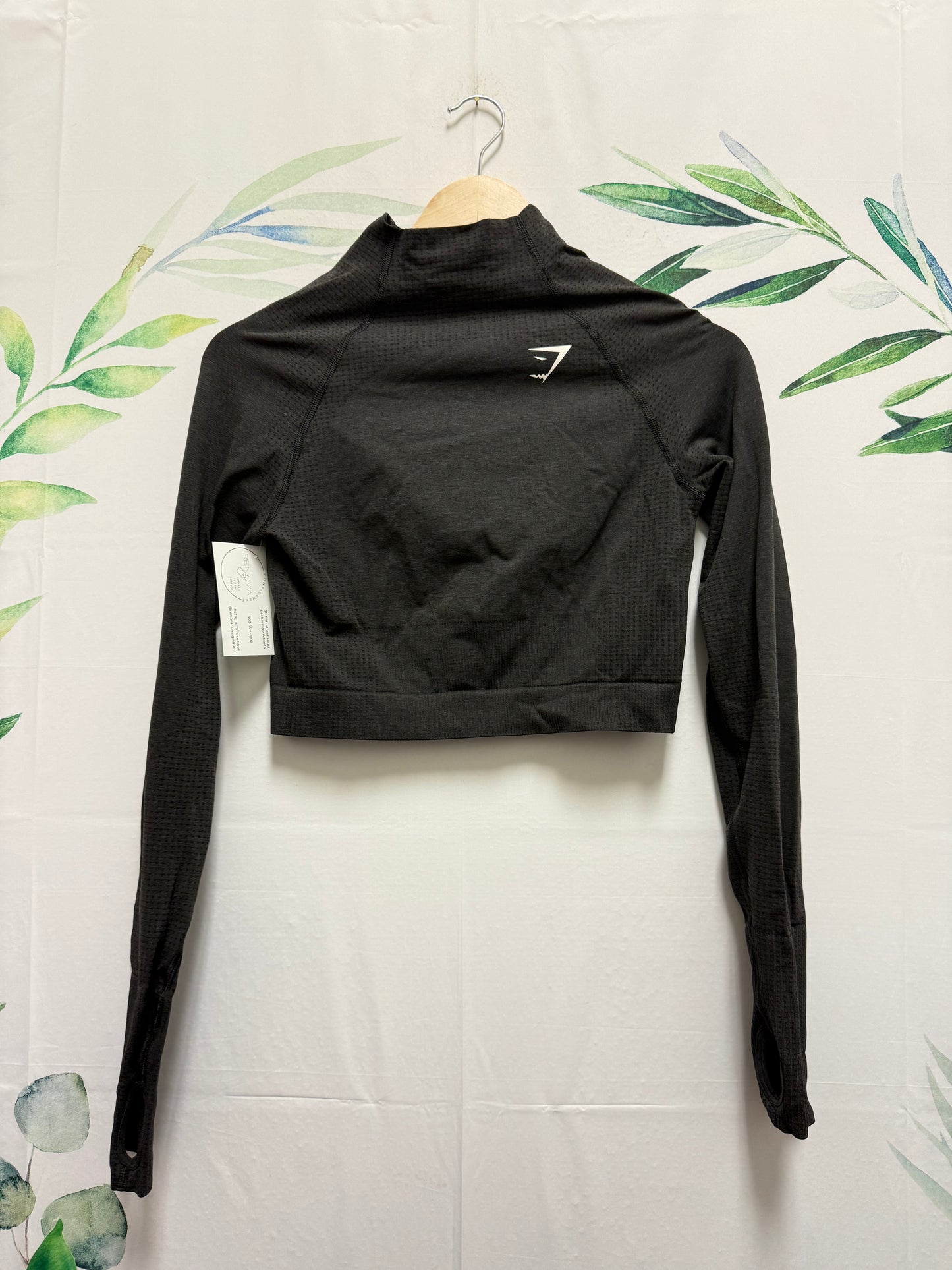Gymshark Seamless Cropped Longsleeve (L)