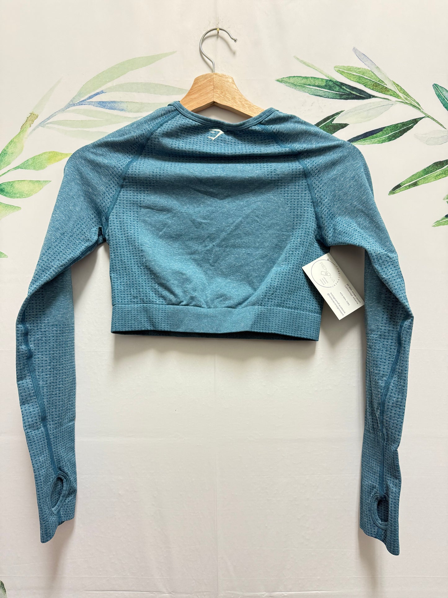 Gymshark Seamless Cropped Longsleeve (M)
