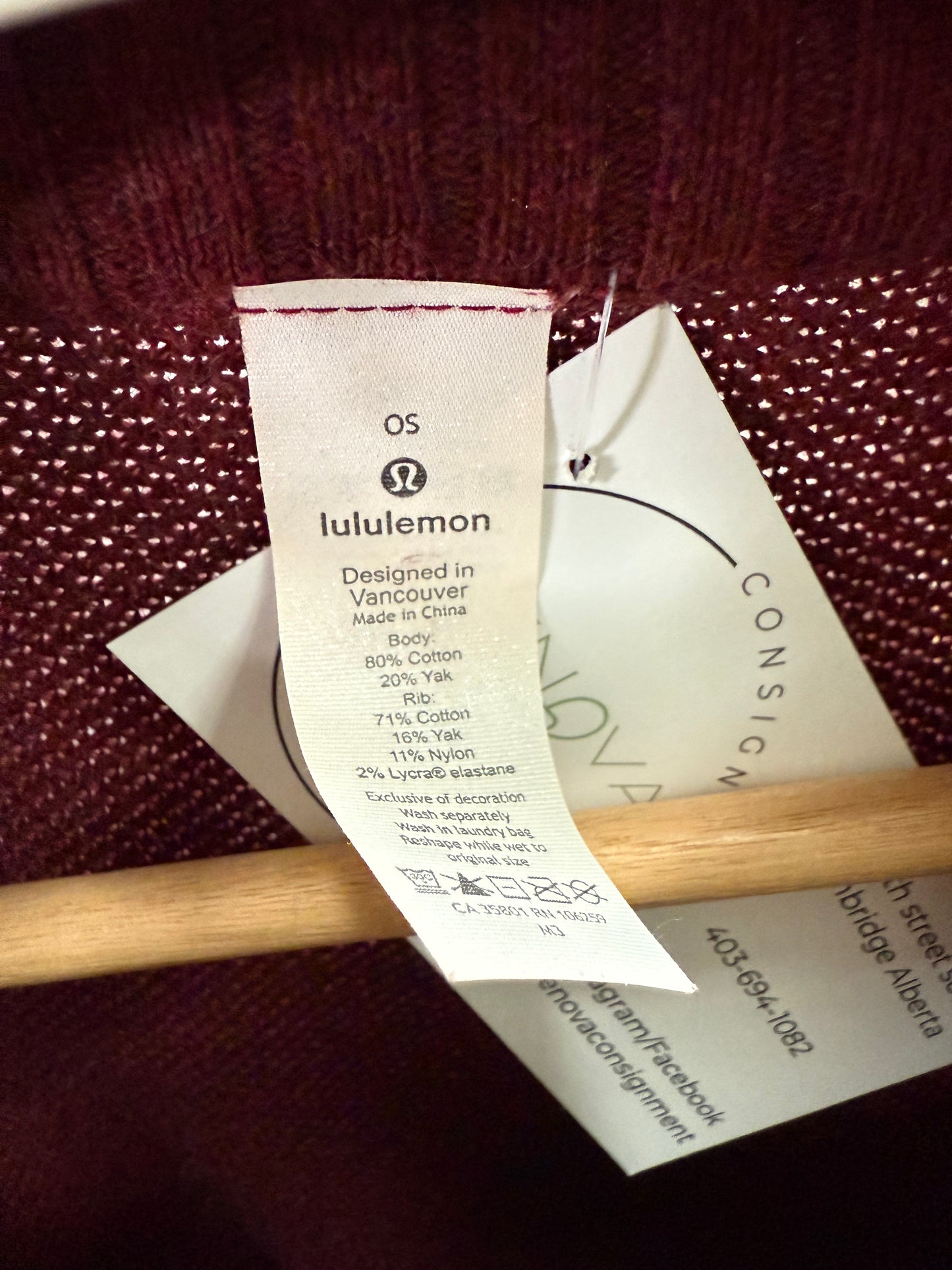 Lululemon Call Me Cozy Wrap (O/S)