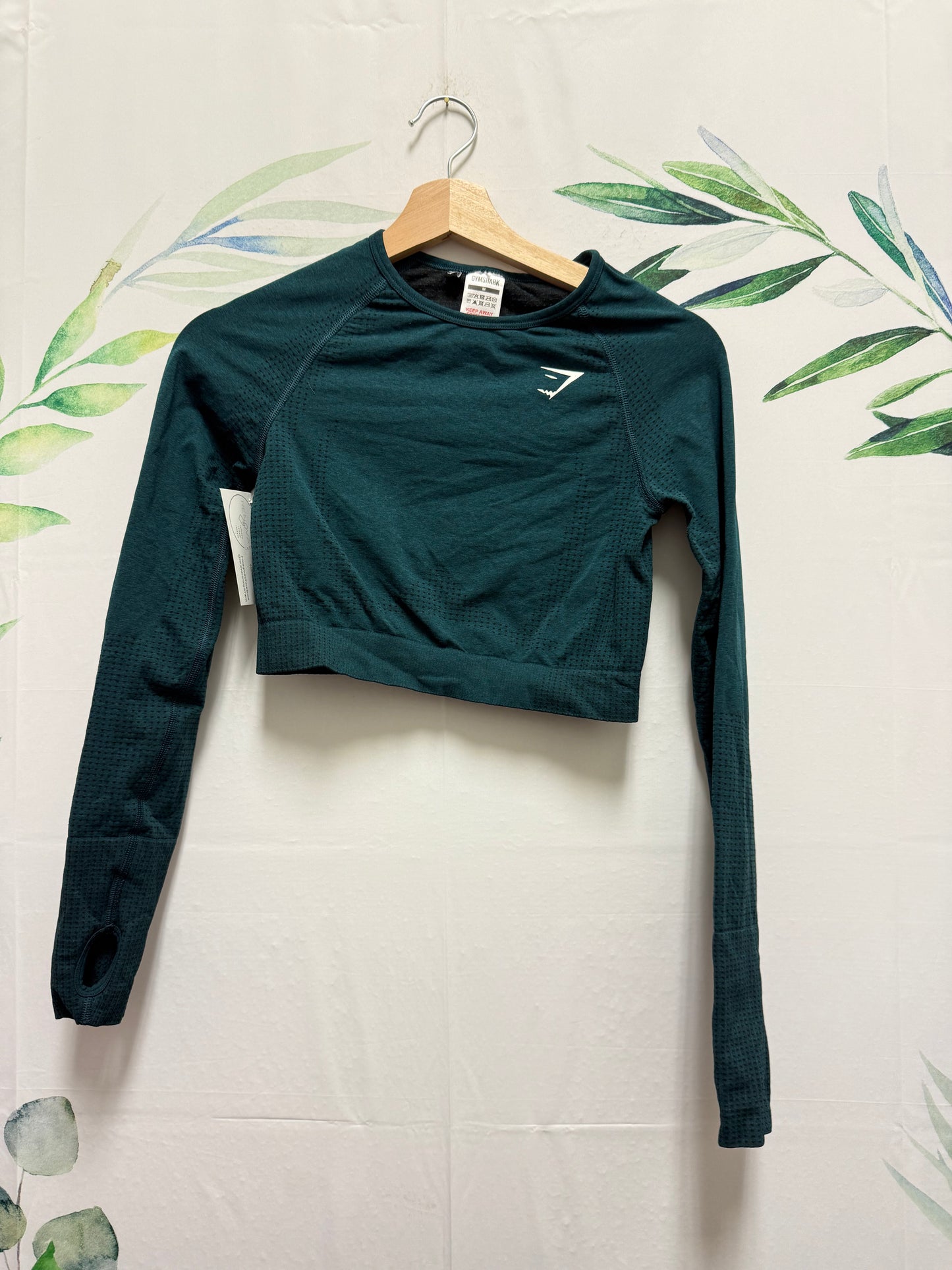 Gymshark Seamless Cropped Longsleeve (M)