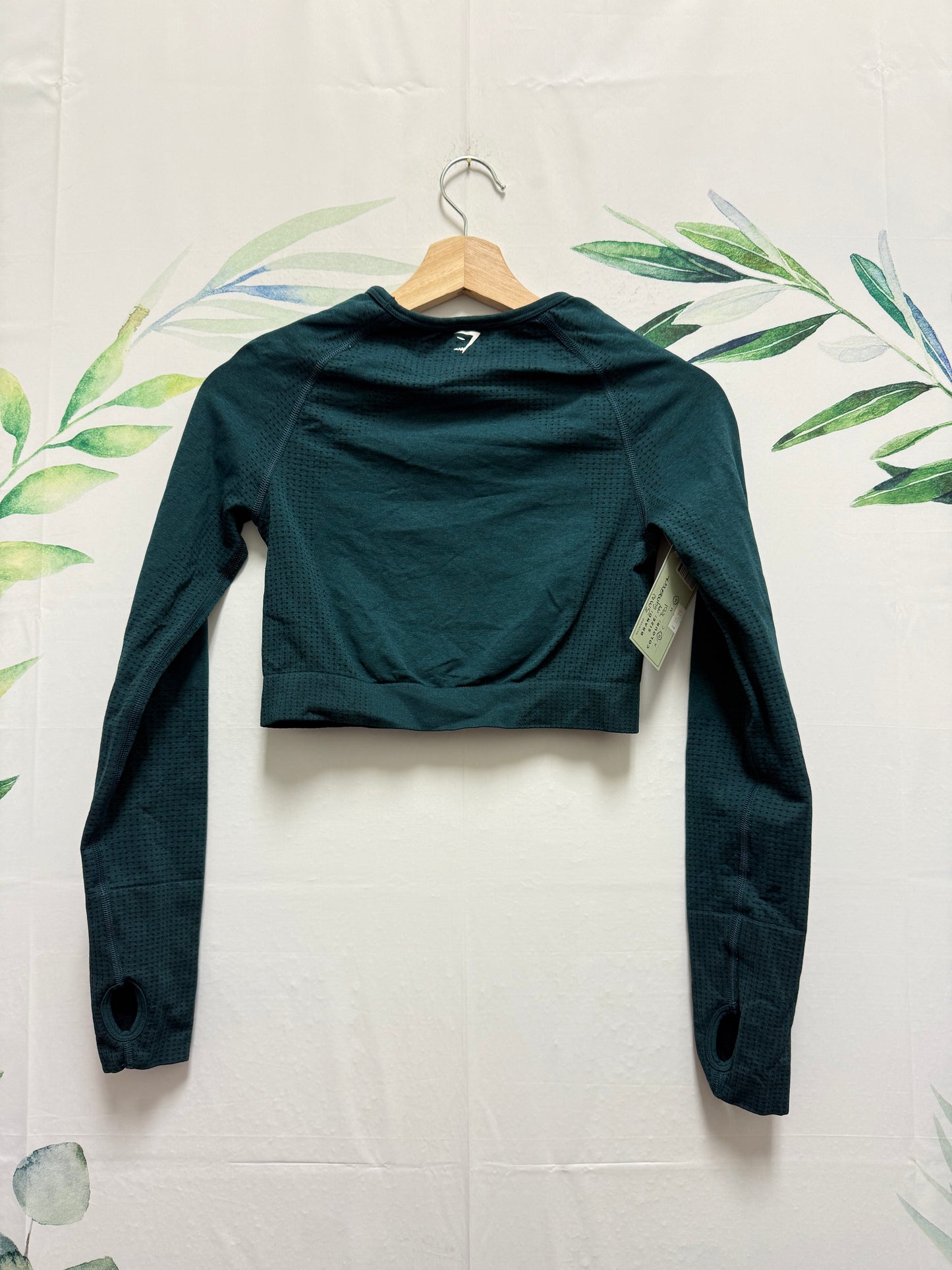 Gymshark Seamless Cropped Longsleeve (M)