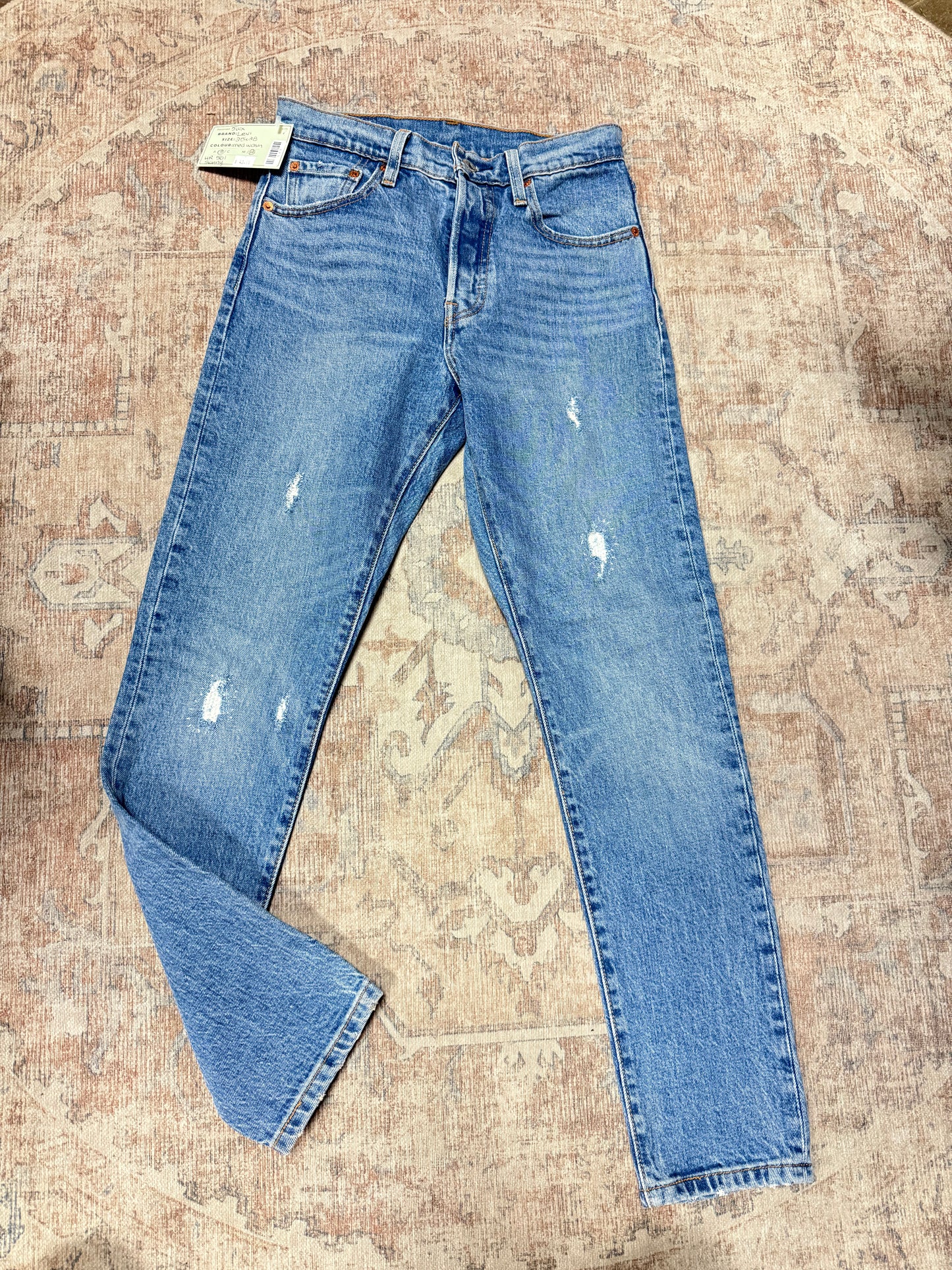 Levi 501 Skinny HR Jeans (25x28)