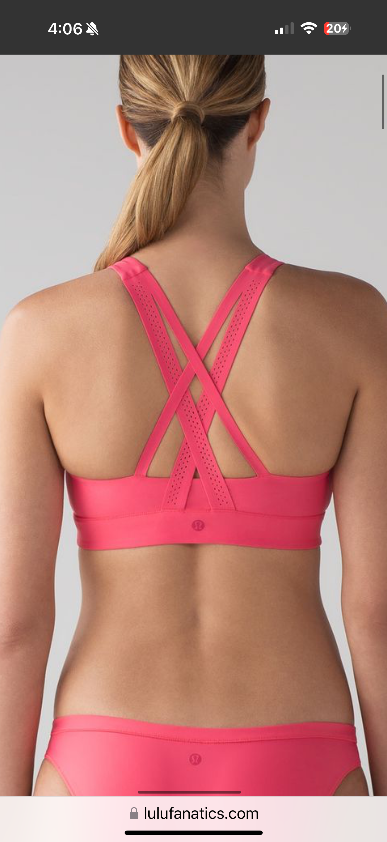 CLEARANCE Lululemon Vitalize Swim Top (6)