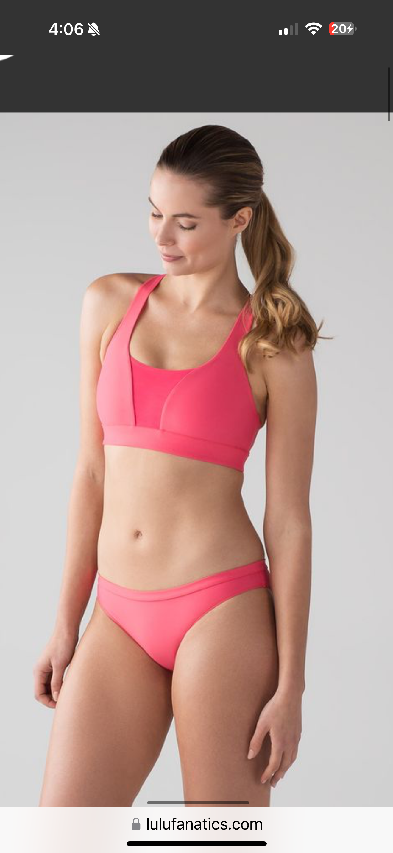 CLEARANCE Lululemon Vitalize Swim Top (6)