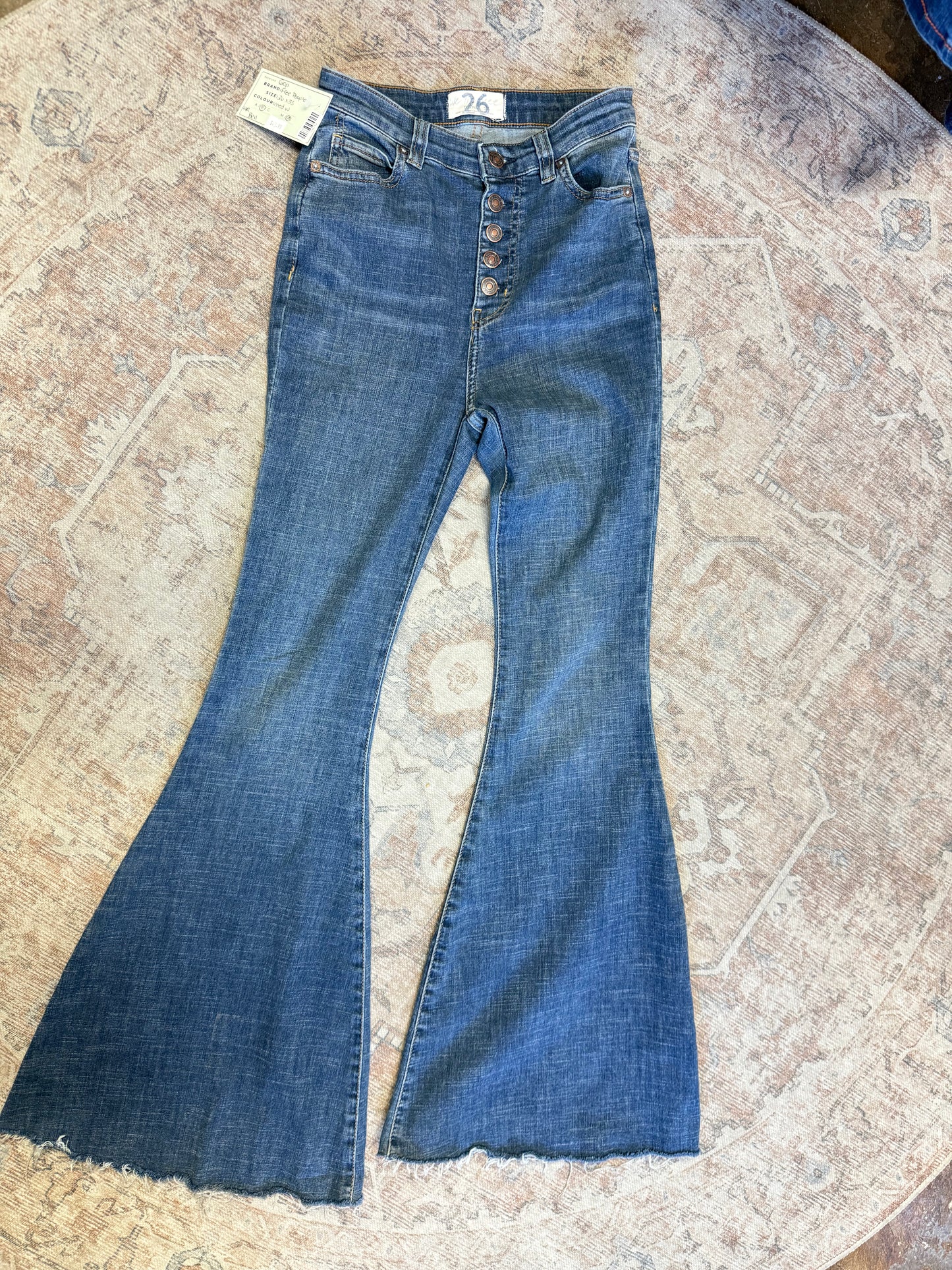 Free People Bell HR Jeans (26x33)