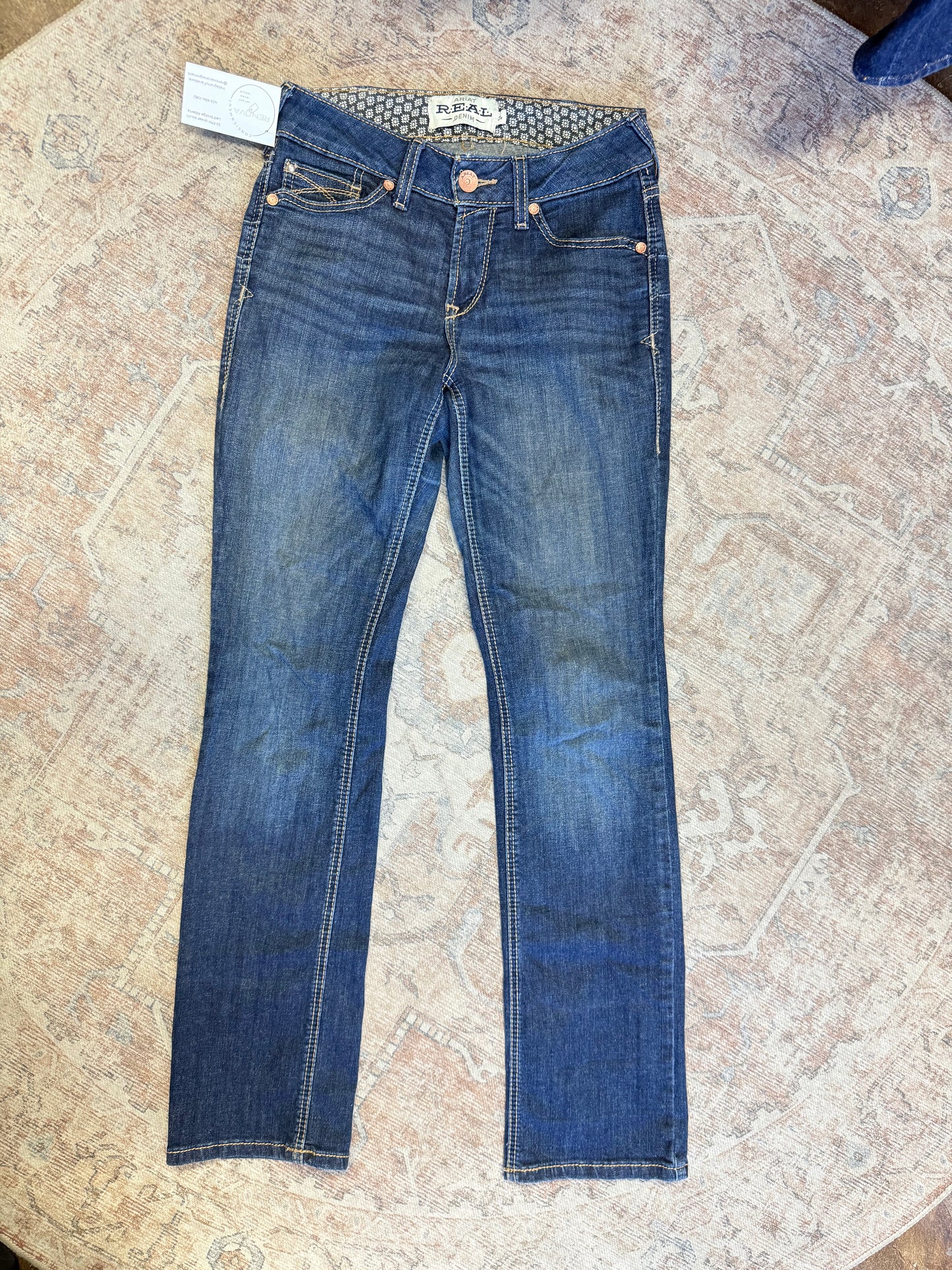 Ariat Greta Straight Perfect Jeans (27x33)