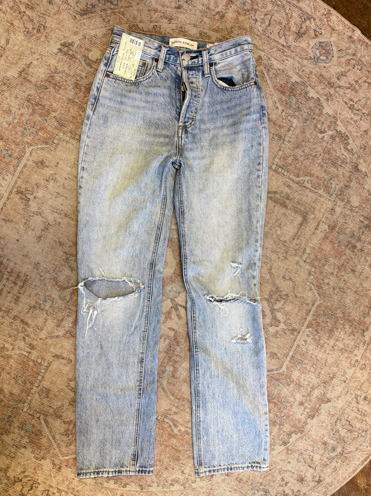 Denim Forum Joni Loose HR Jeans (23x32)