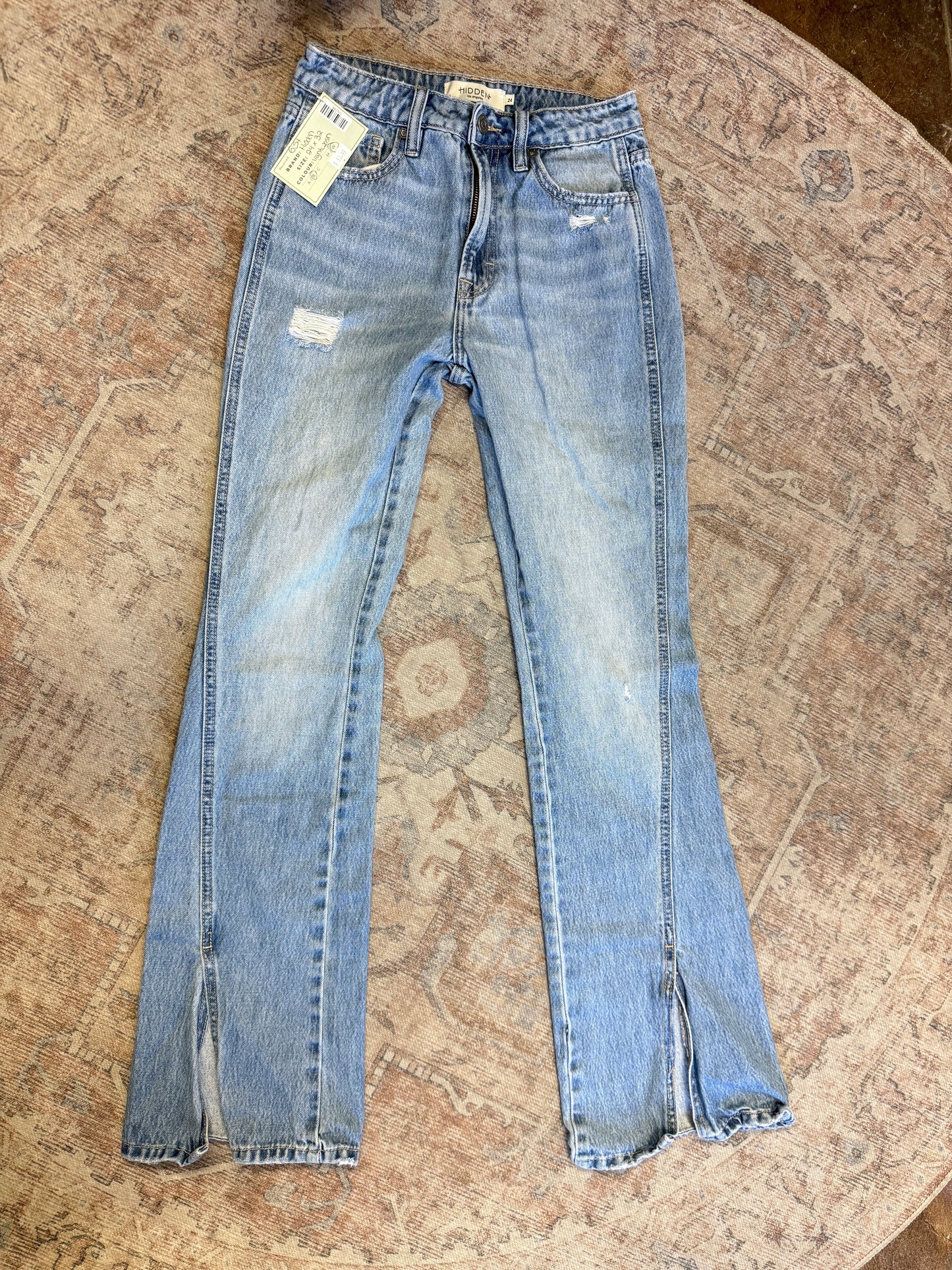 Hidden Split Flare HR Jeans (24x32)