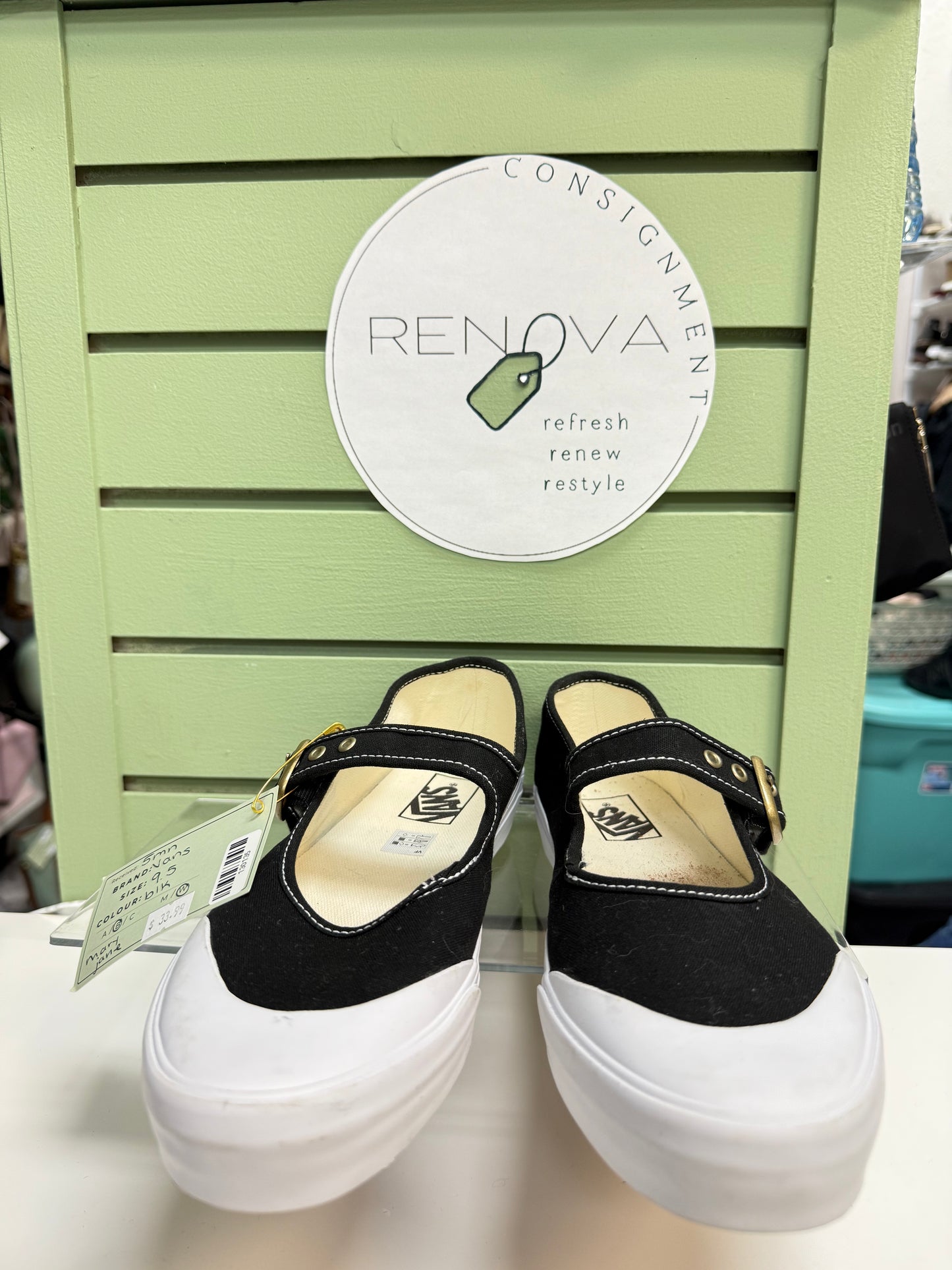 Vans Mary Jane Sneakers (Womens 9.5)