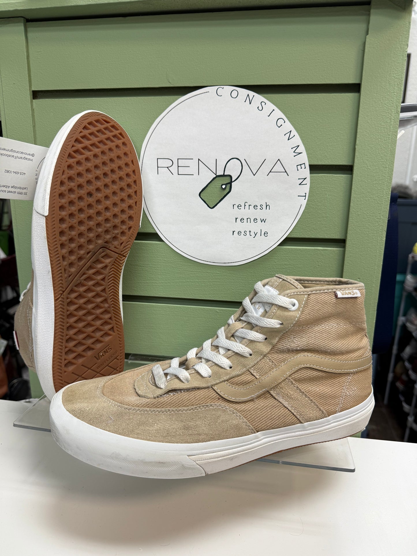 Vans Crockett High Top Sneakers (Mens 9.5)