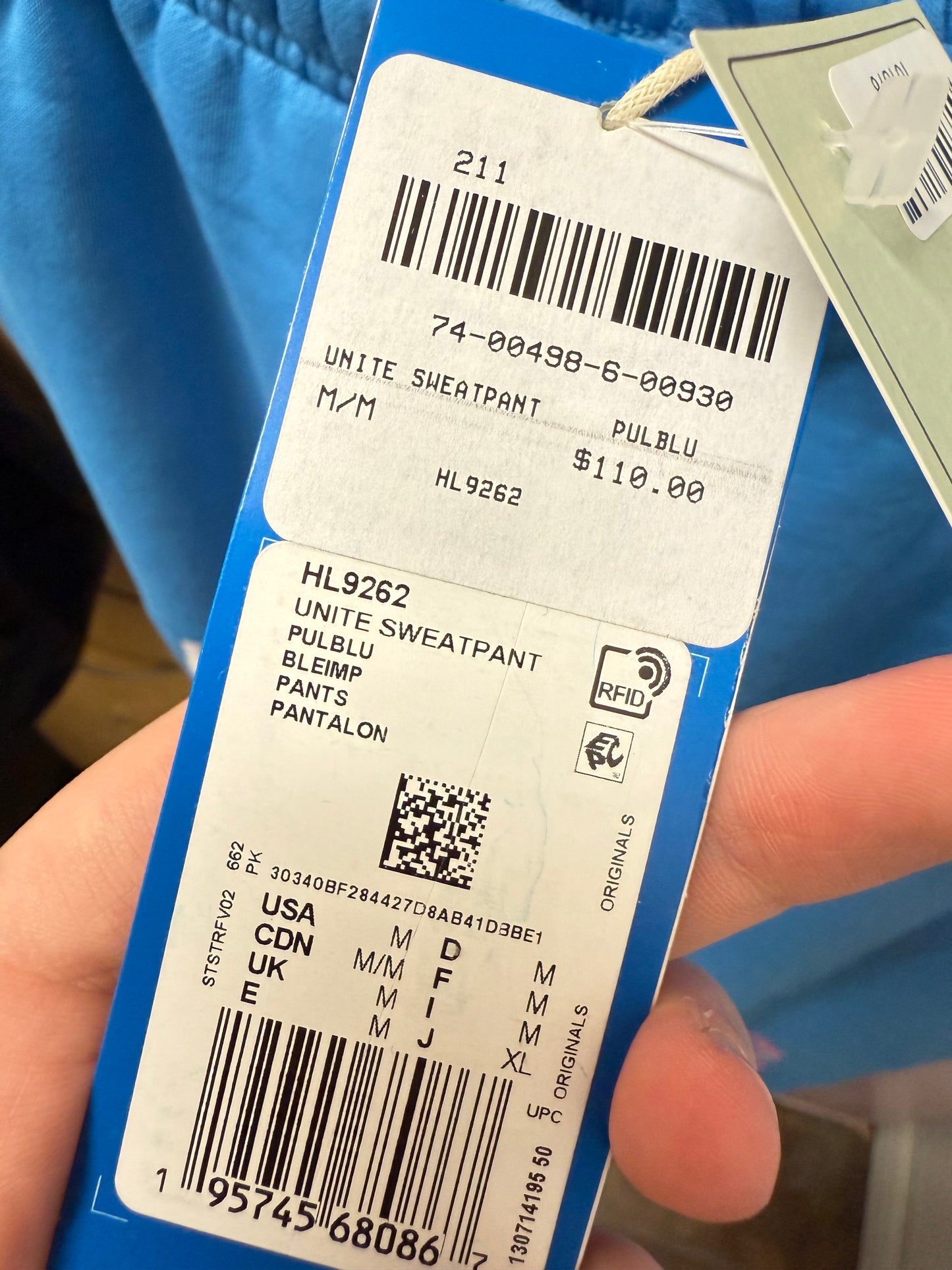 Adidas Unite Graphic Sweatpants (M)