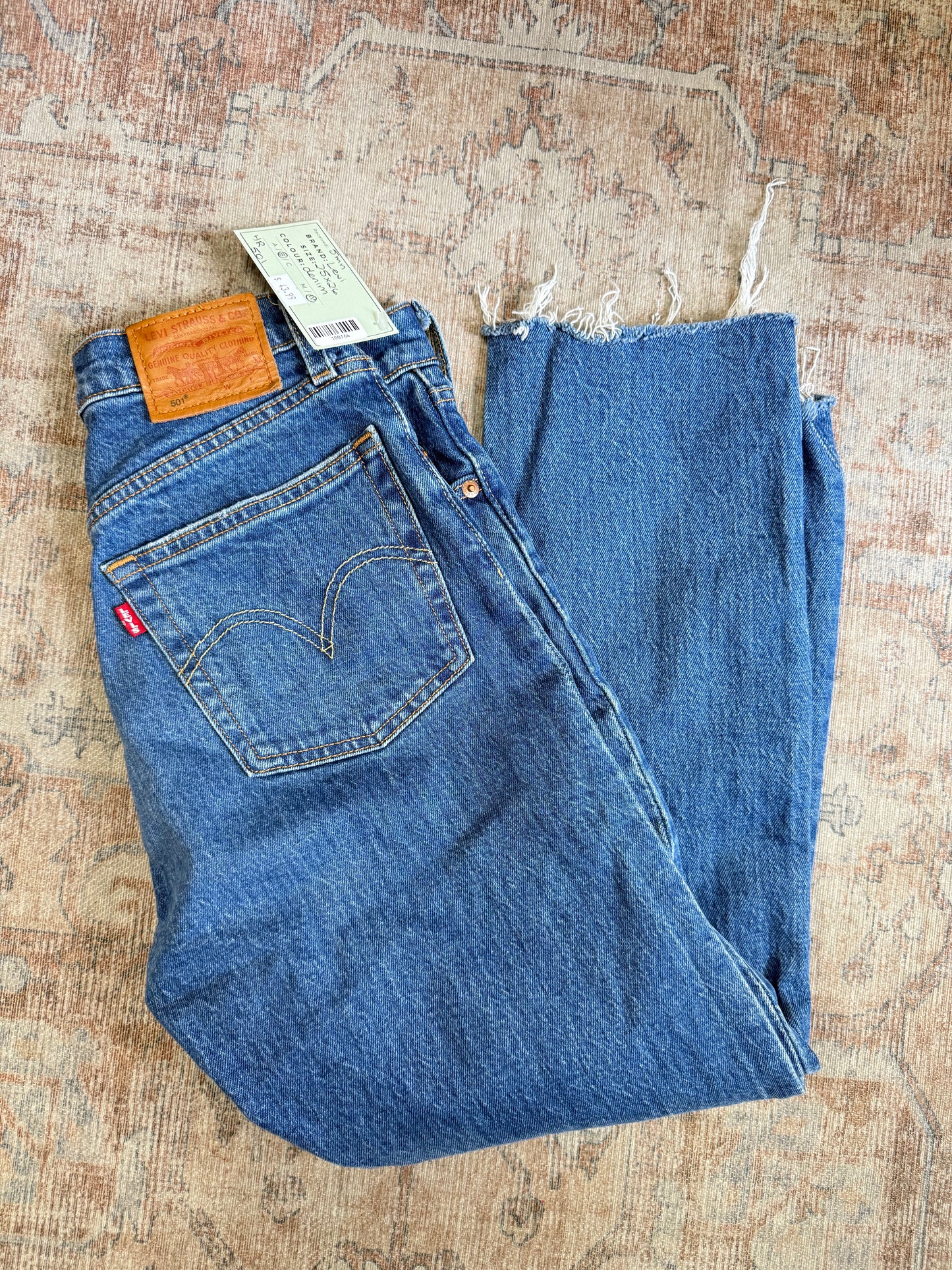 Levi HR 501 Daisy Jeans (25x26)