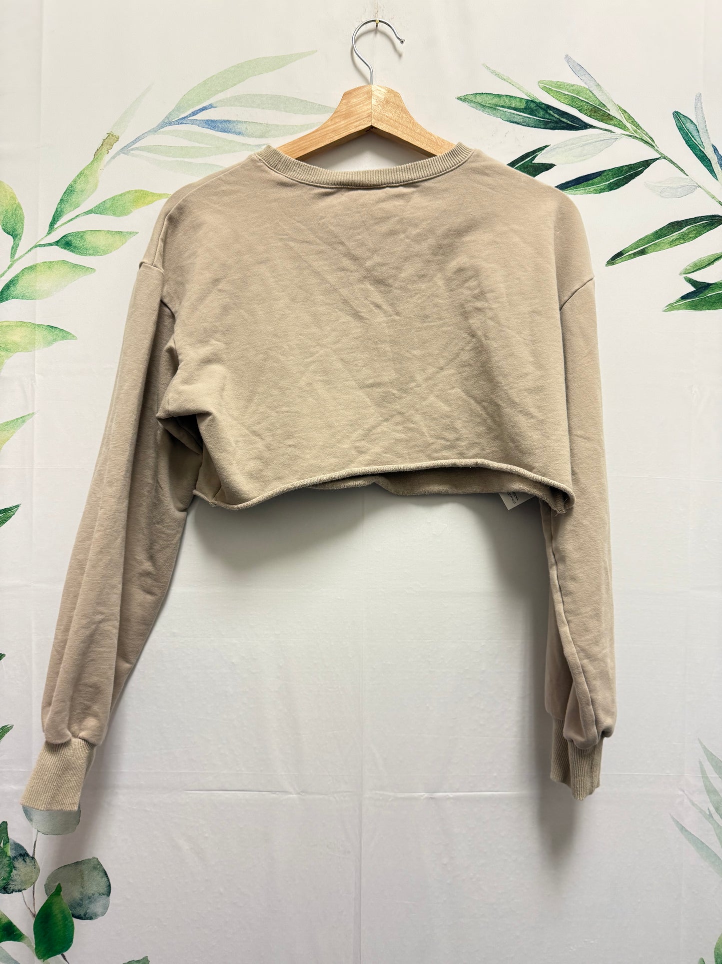 Bo & Tee Cropped Crewneck (M)