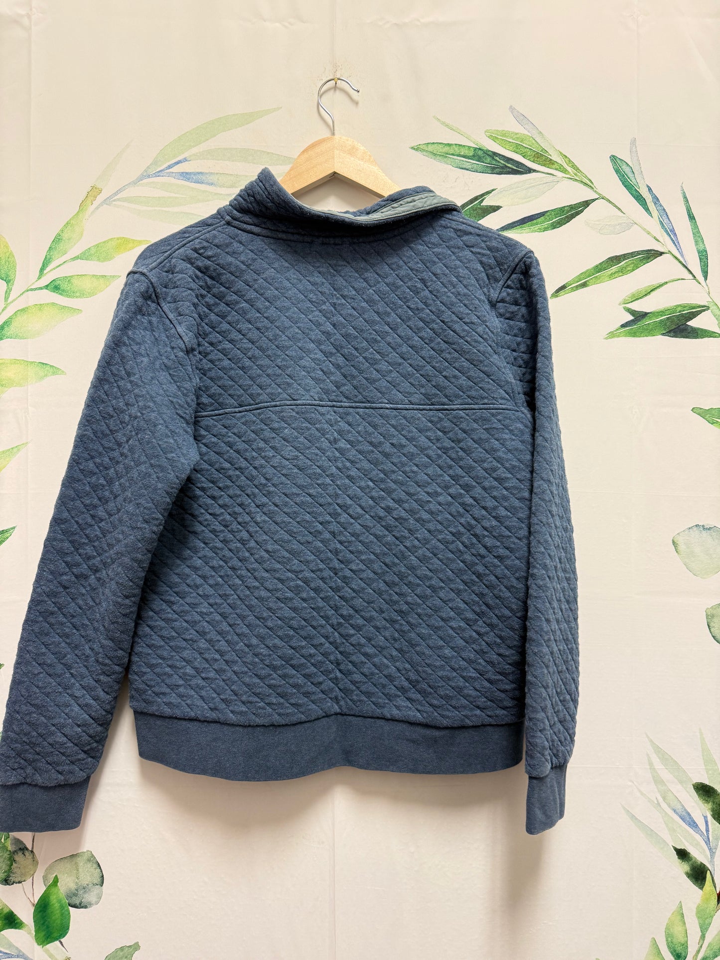 Patagonia Cotton Quilt Snap Pullover (M)