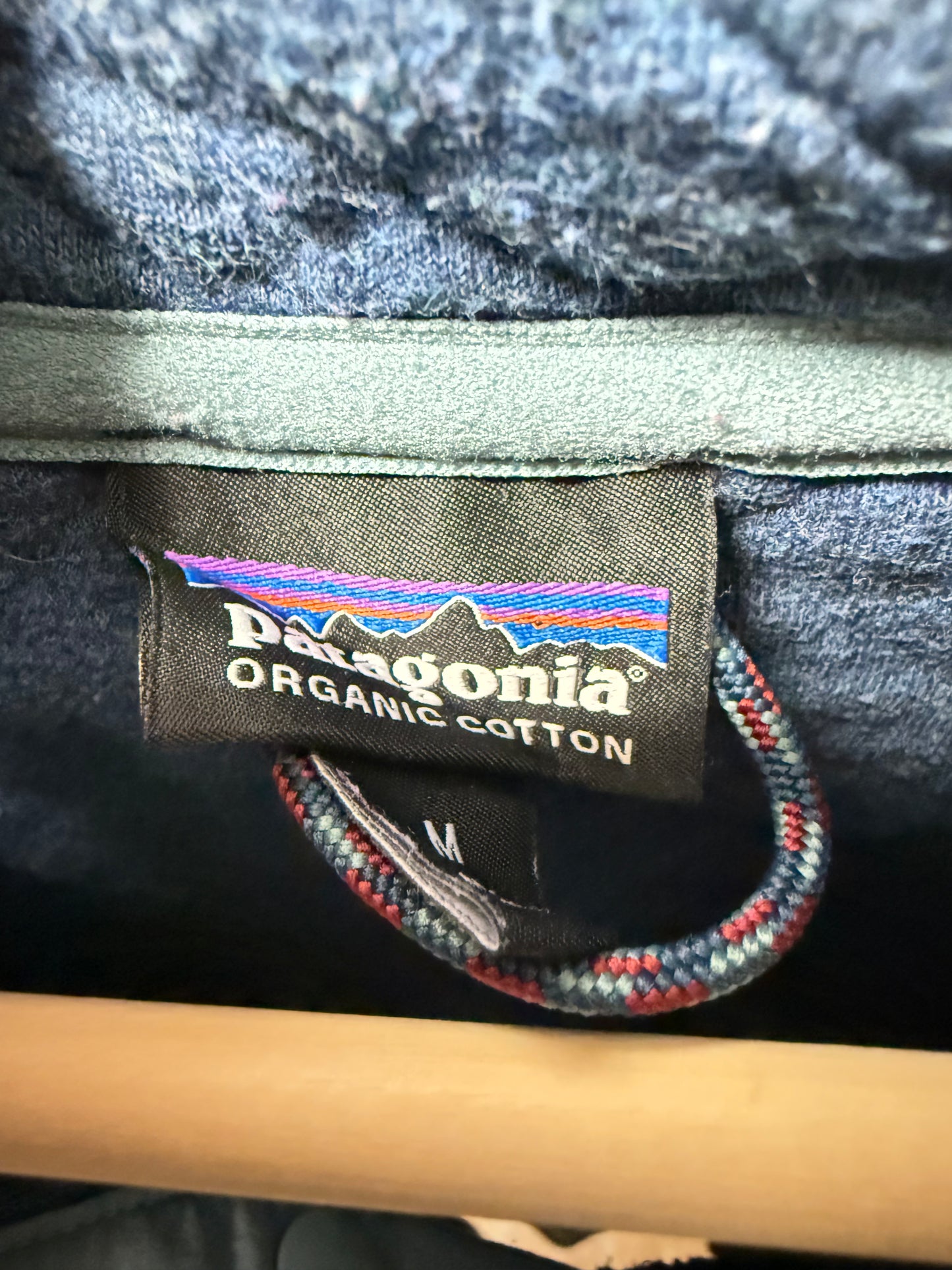 Patagonia Cotton Quilt Snap Pullover (M)