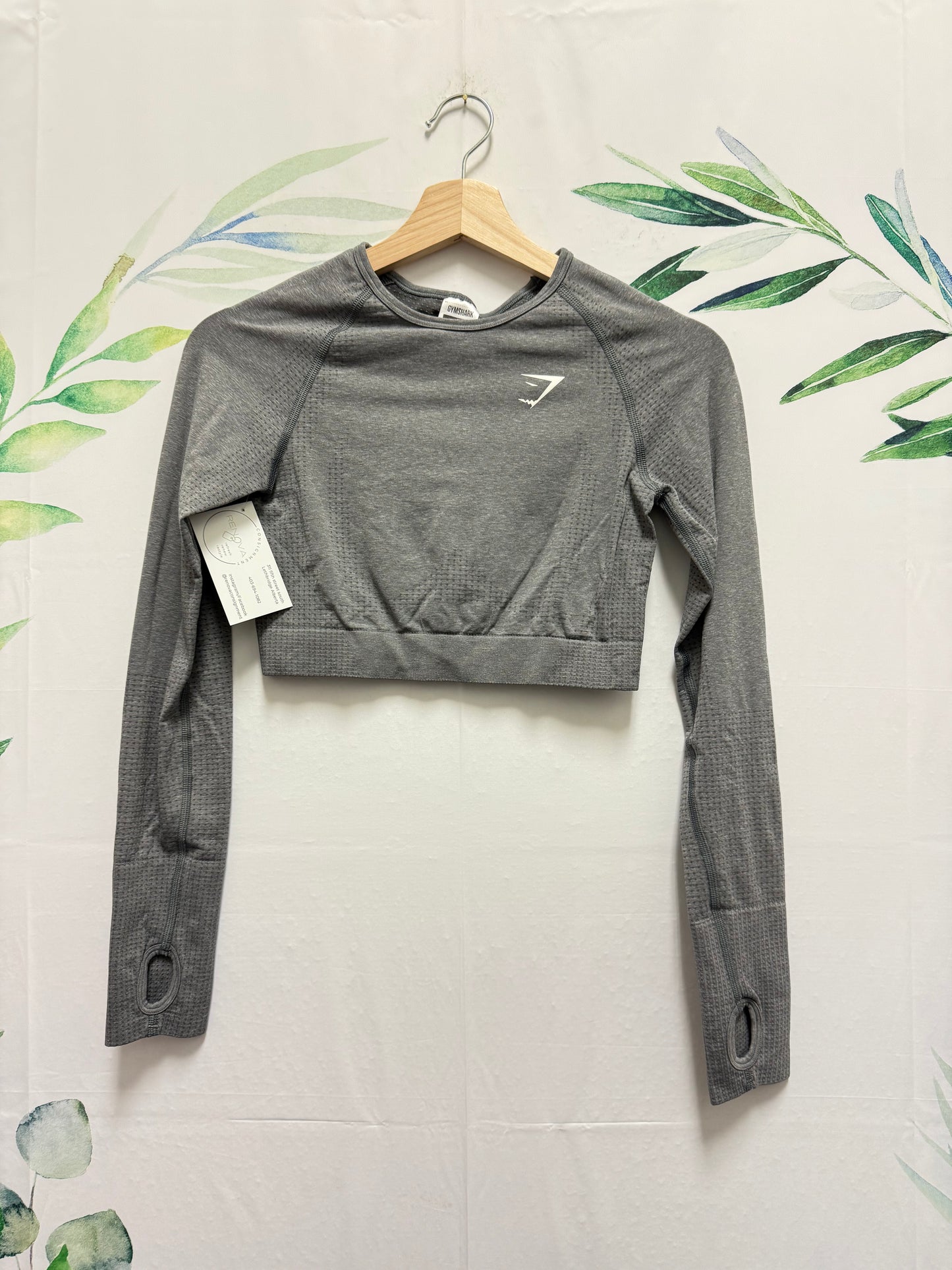 Gymshark Seamless Cropped Longsleeve (M)